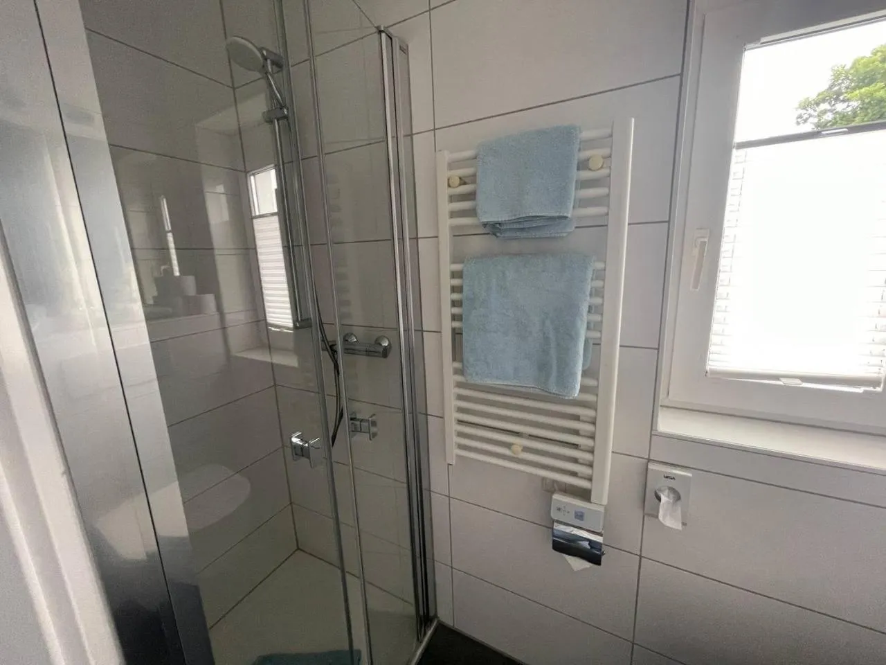 Shower in Hotel Deichvoigt