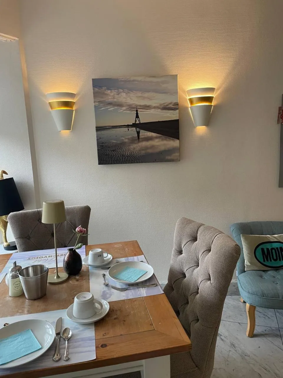 Decorative detail in Hotel Deichvoigt