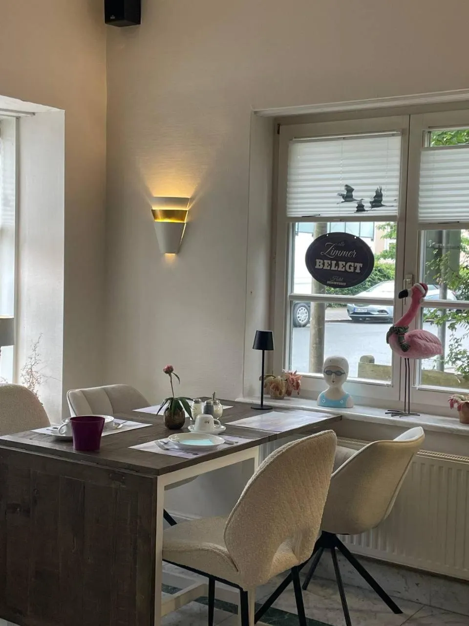 Seating area in Hotel Deichvoigt