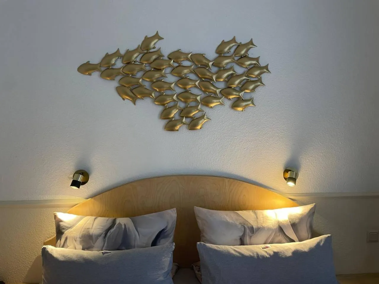 Bed in Hotel Deichvoigt