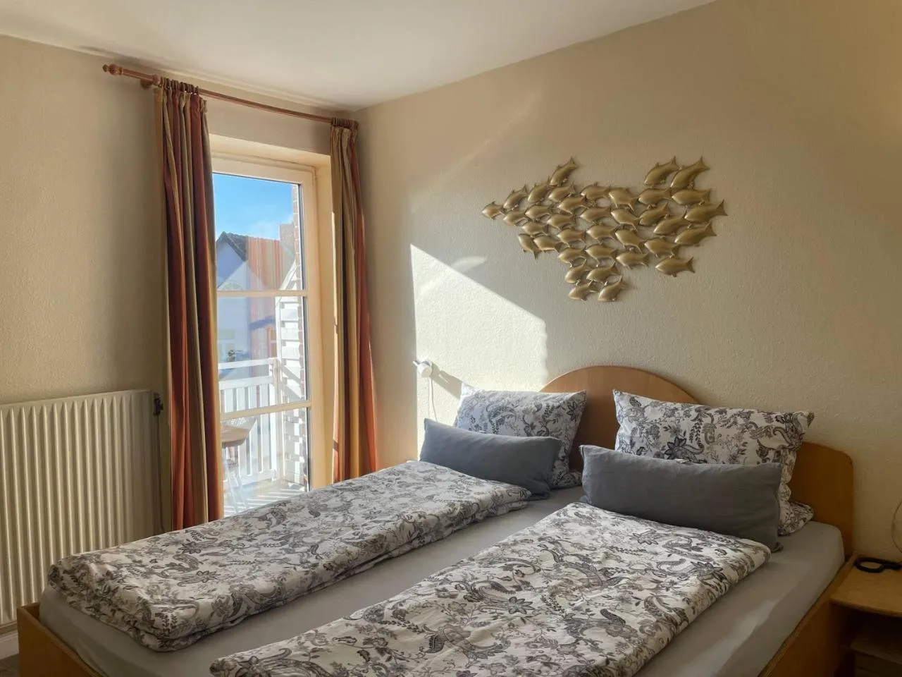 Bed in Hotel Deichvoigt