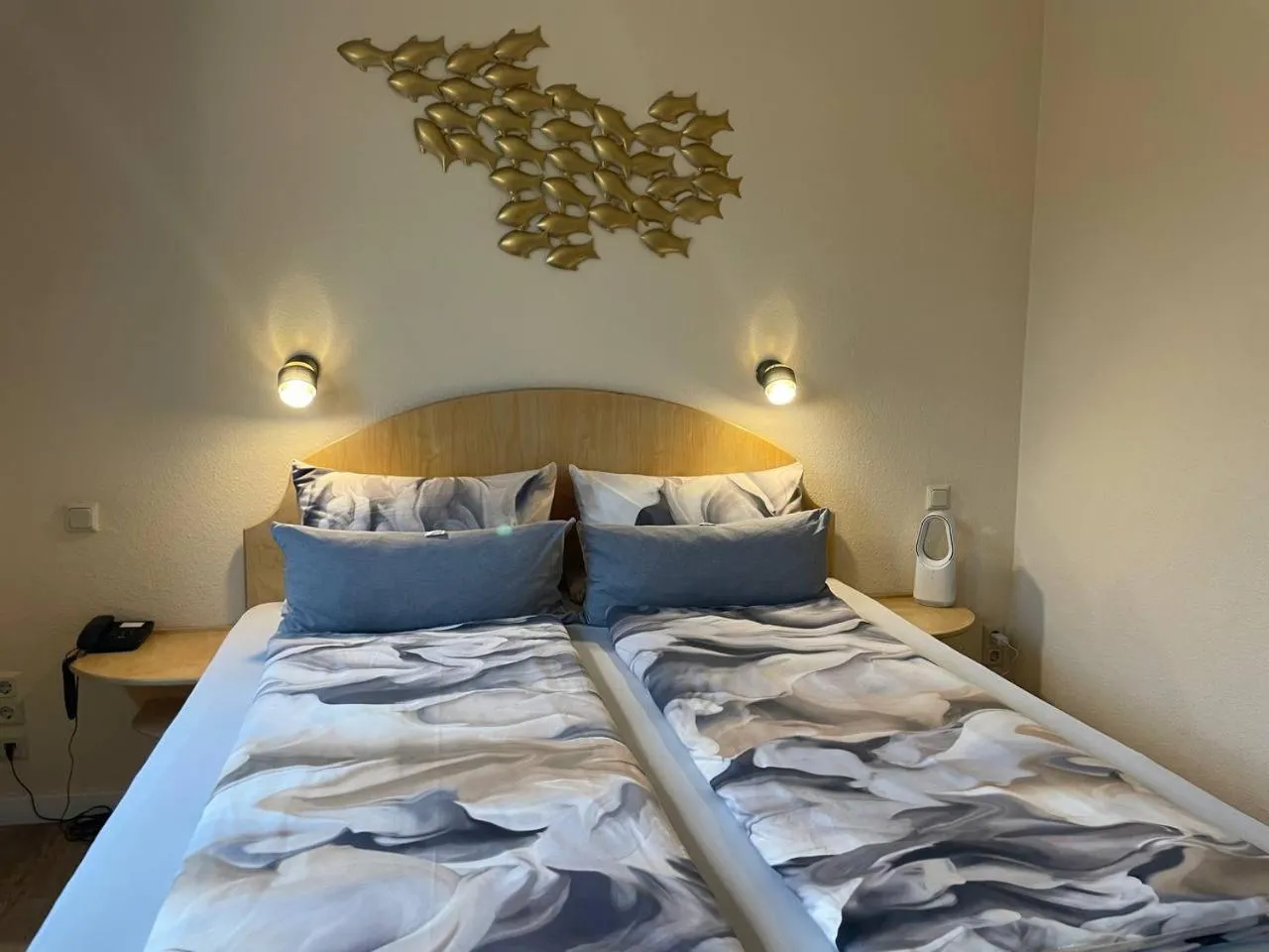 Bed in Hotel Deichvoigt