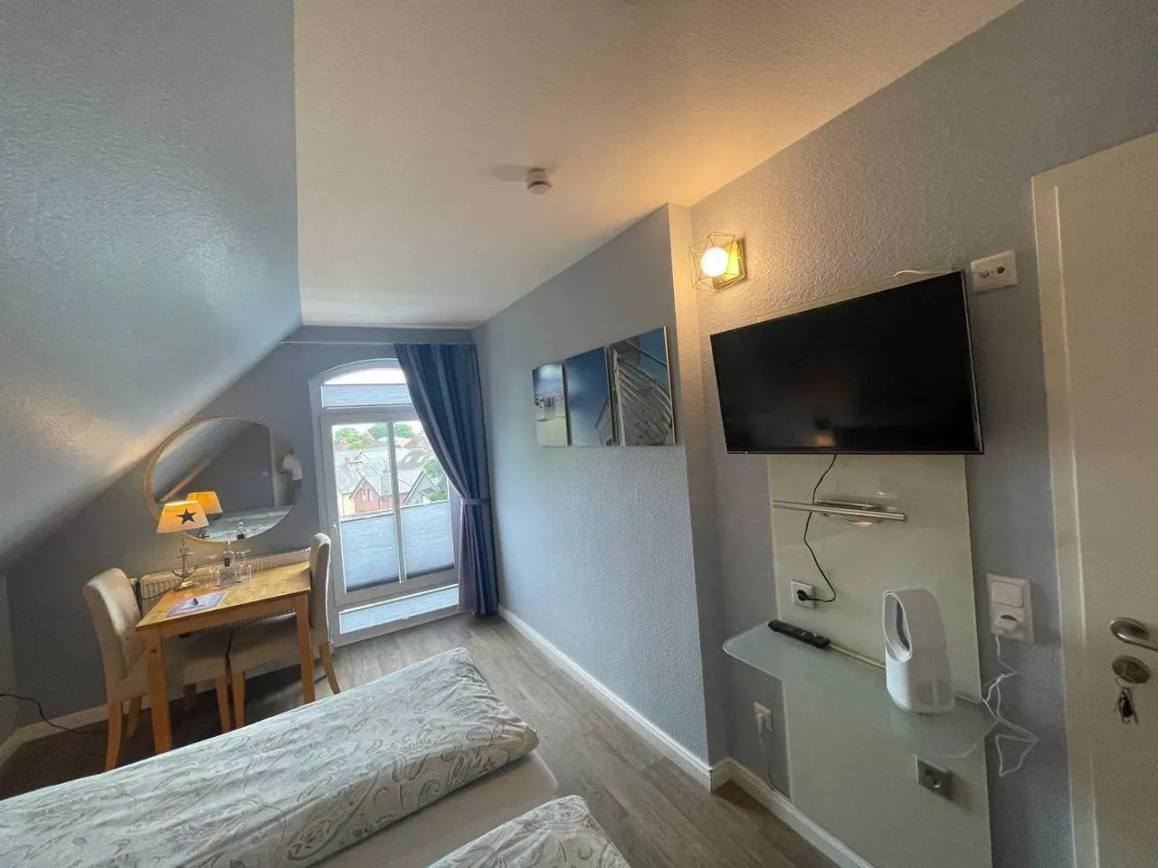 Bed in Hotel Deichvoigt