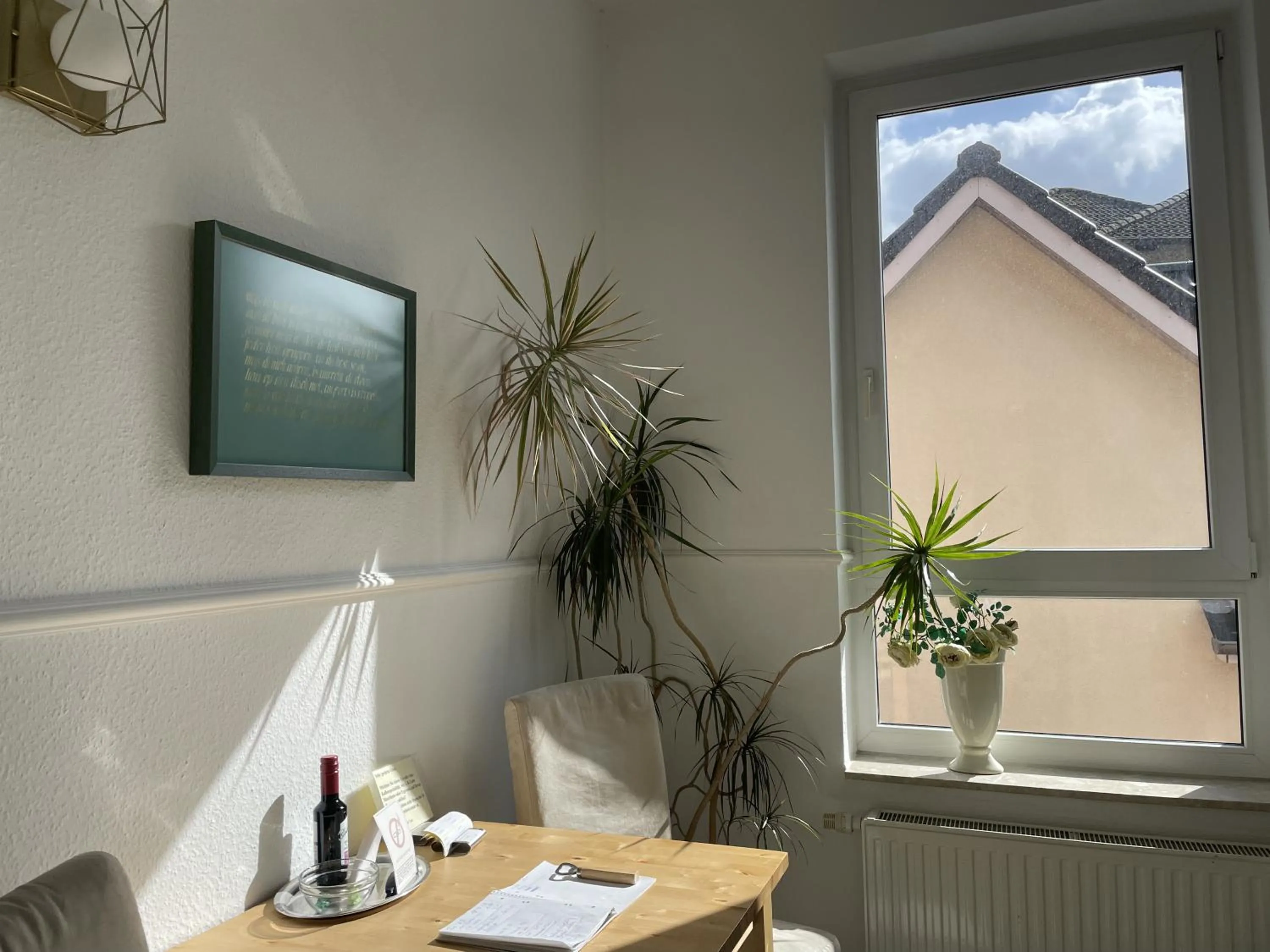 Communal kitchen in Hotel Deichvoigt