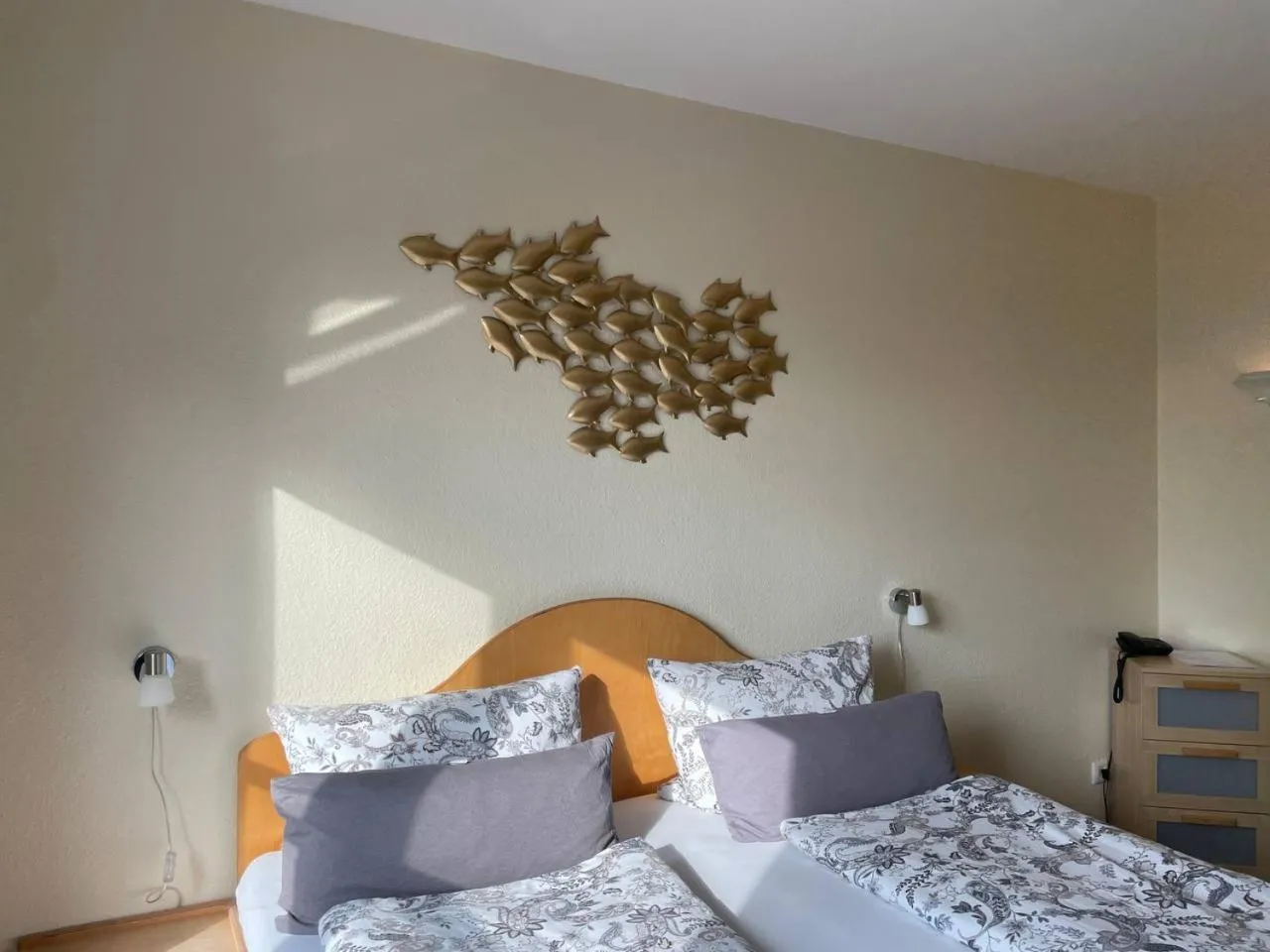 Bed in Hotel Deichvoigt