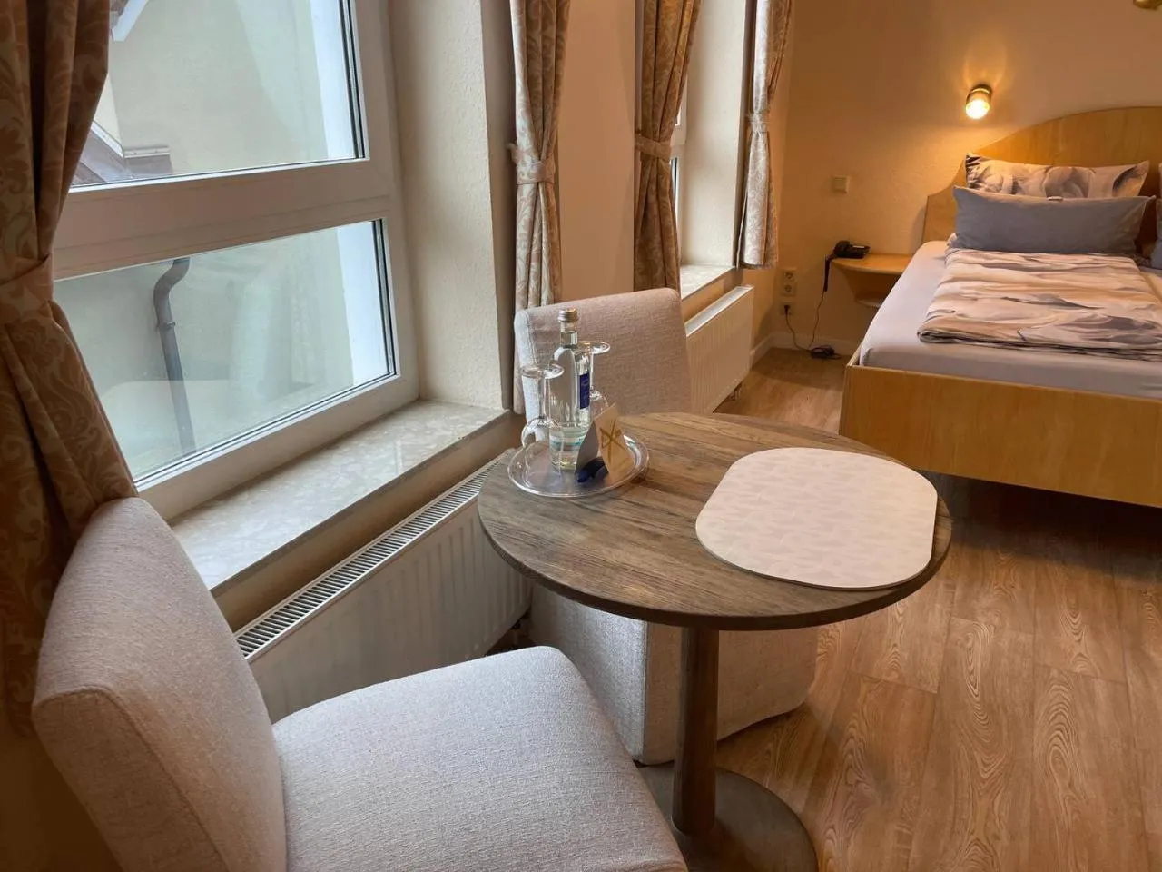 Bed in Hotel Deichvoigt