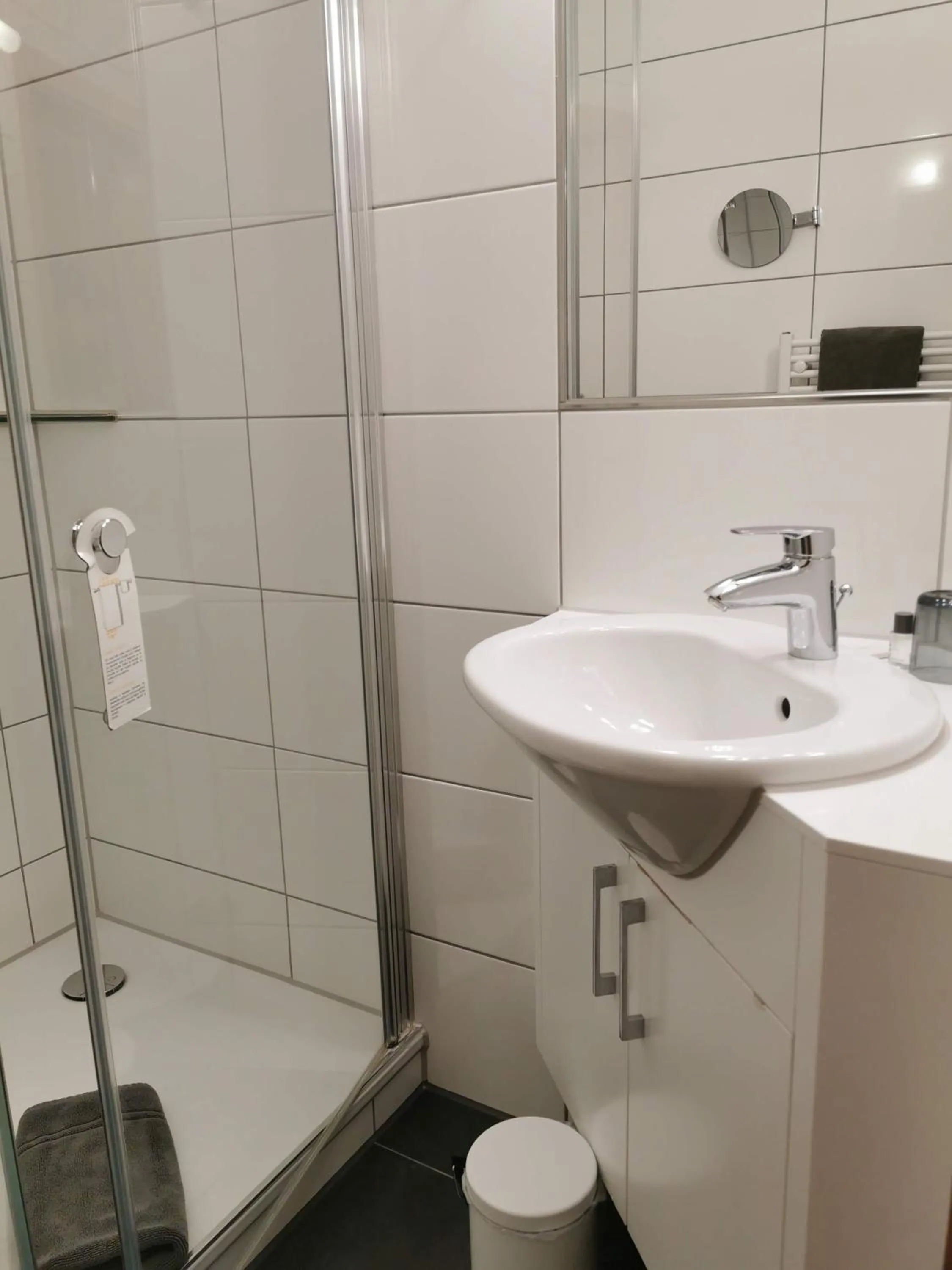 Shower in Hotel Deichvoigt