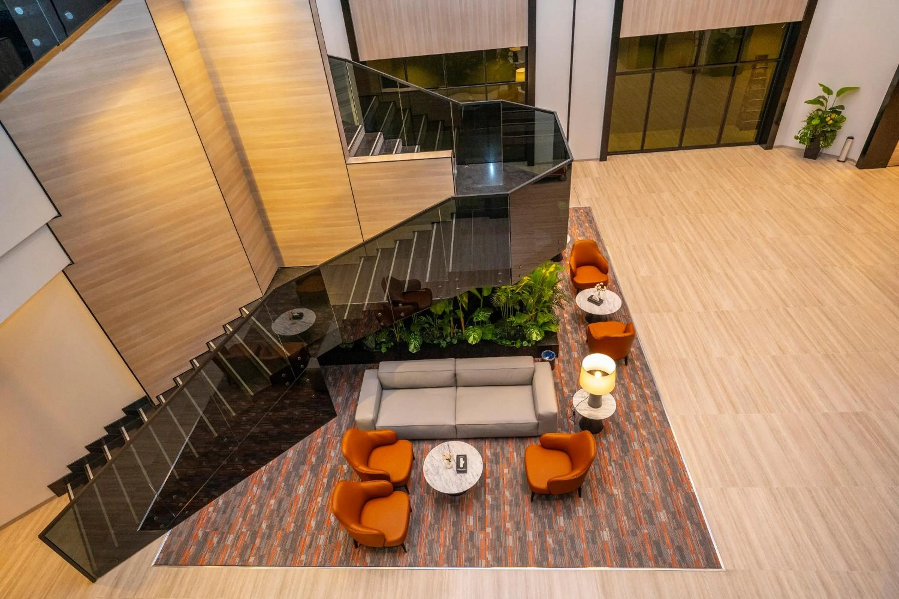 Lobby or reception in Manazel Aldiafah serviced Apartments AlSulymaniyah