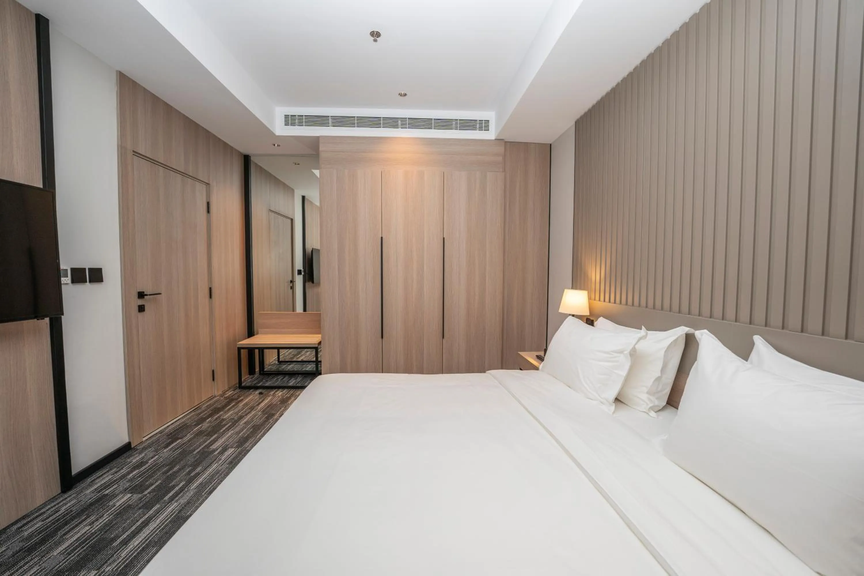 Bed in Manazel Aldiafah serviced Apartments AlSulymaniyah
