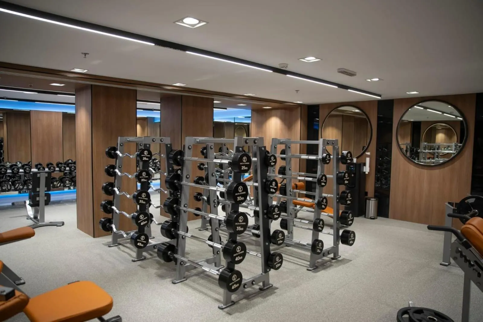Fitness centre/facilities in Manazel Aldiafah serviced Apartments AlSulymaniyah