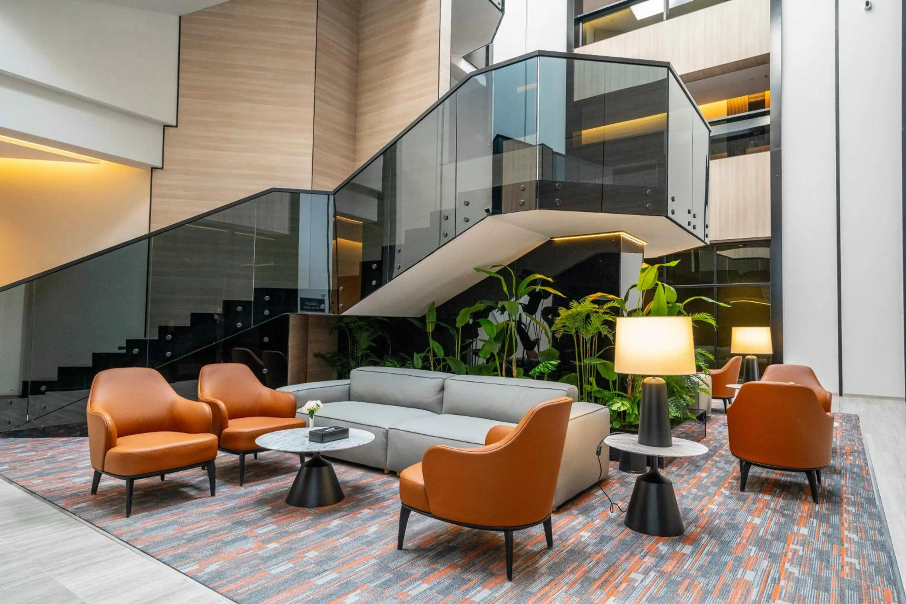 Seating area in Manazel Aldiafah serviced Apartments AlSulymaniyah