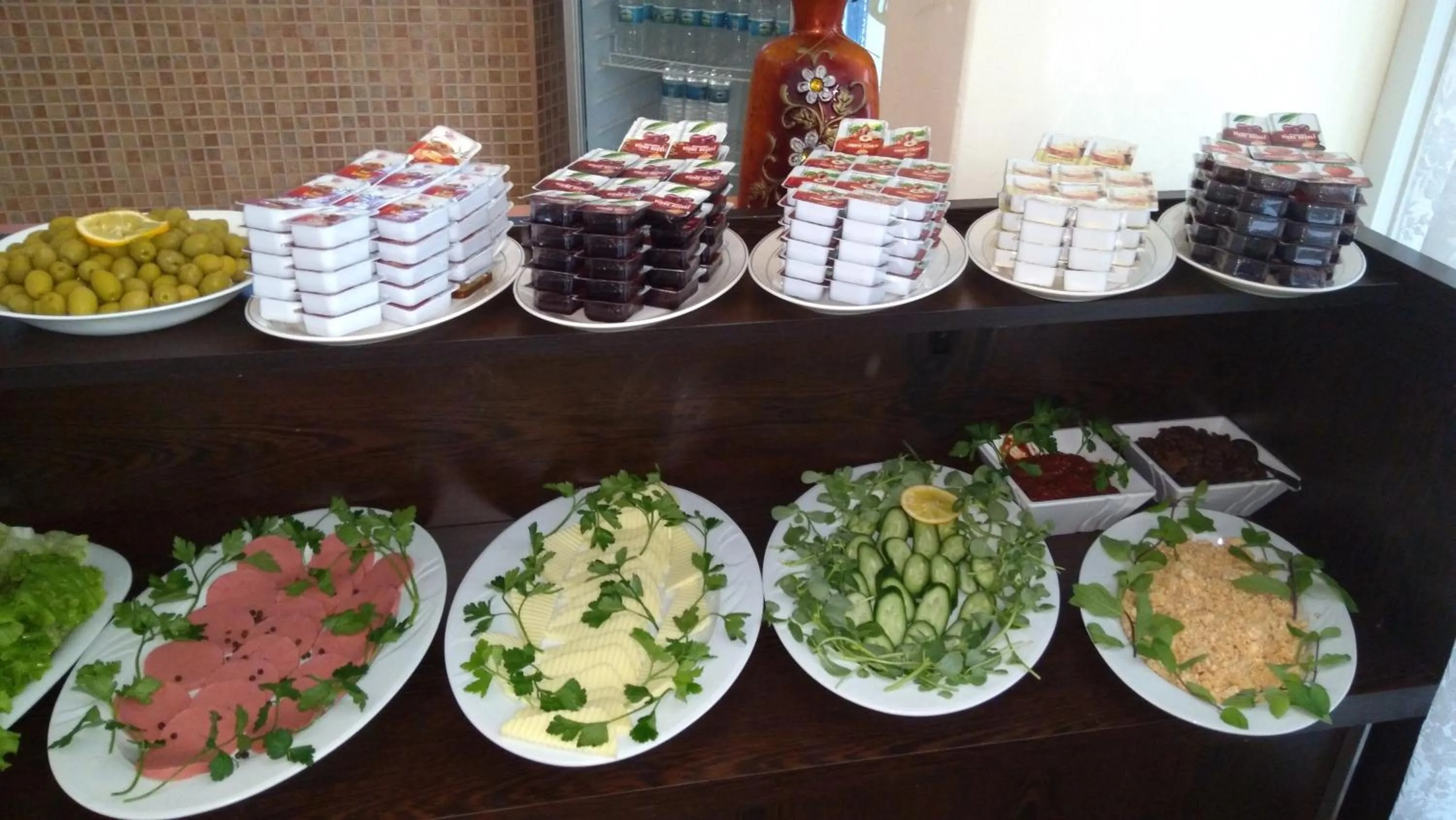 Buffet breakfast in Sunway Hotel