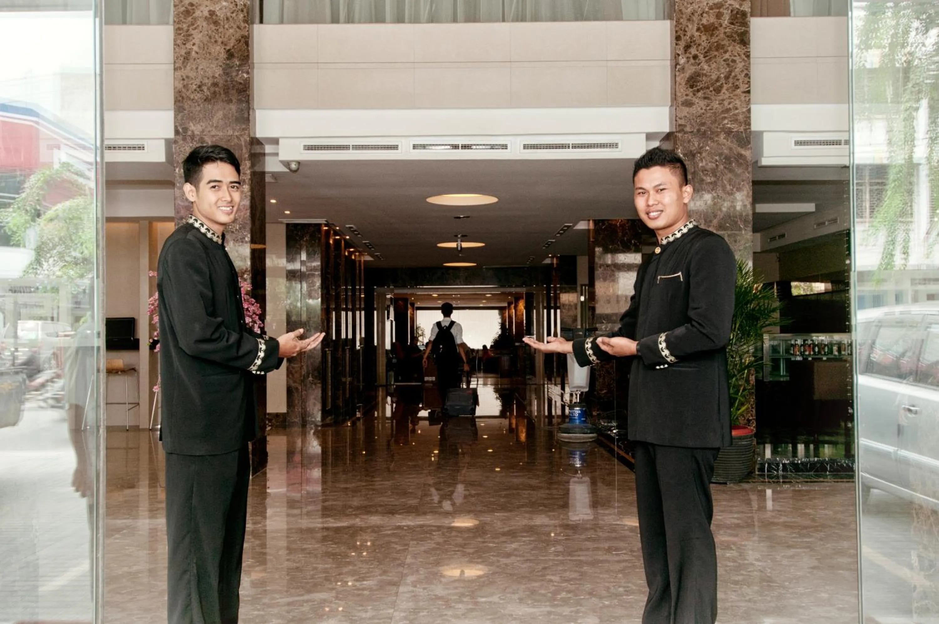 Property building in Grand Sakura Hotel