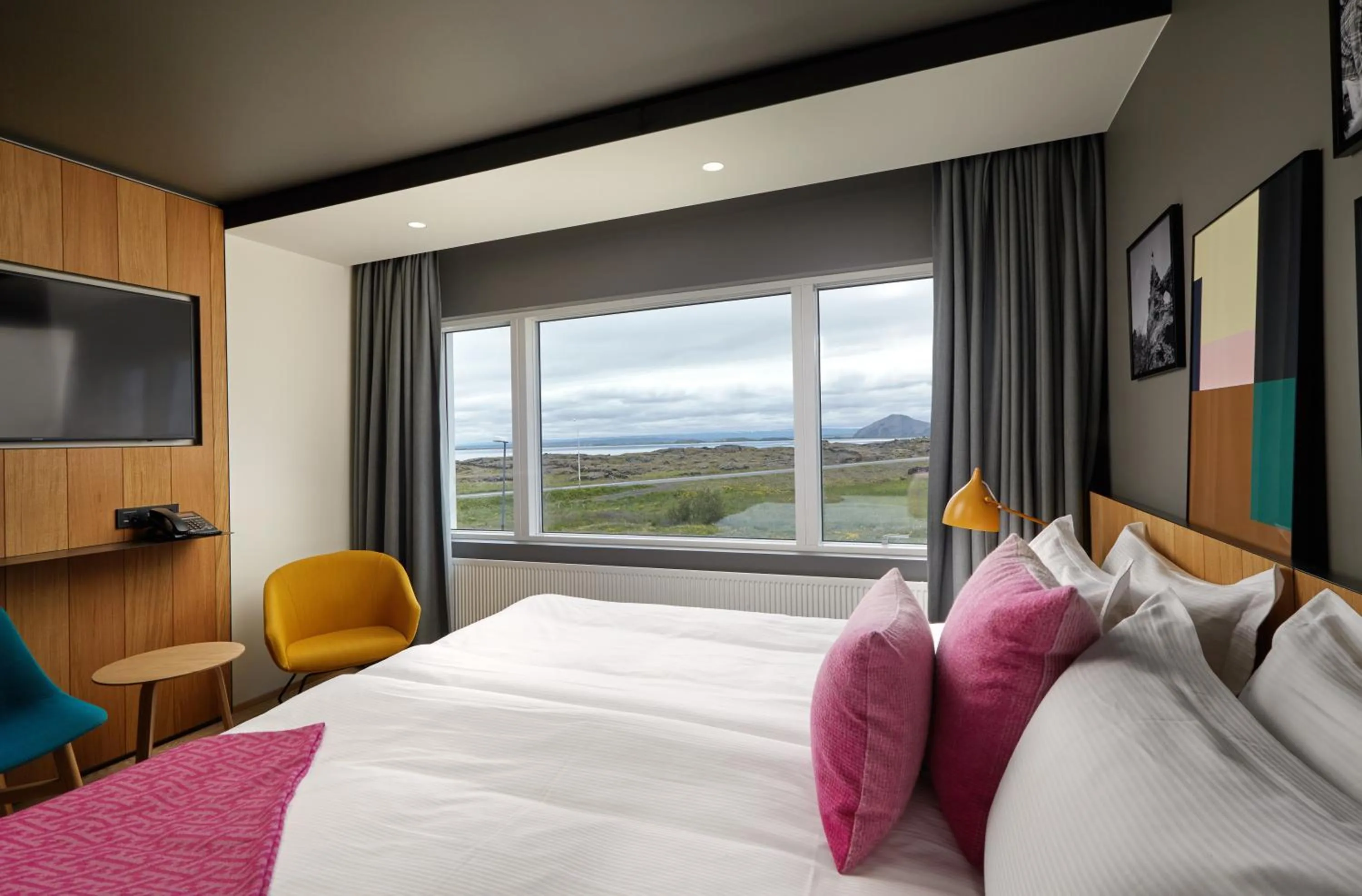 Photo of the whole room, Bed in Mývatn - Berjaya Iceland Hotels