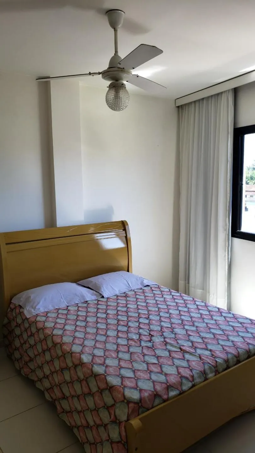Bed in Apartamento Centro de Guarapari - Próximo à Praia - Wi-Fi - Vista Mar!