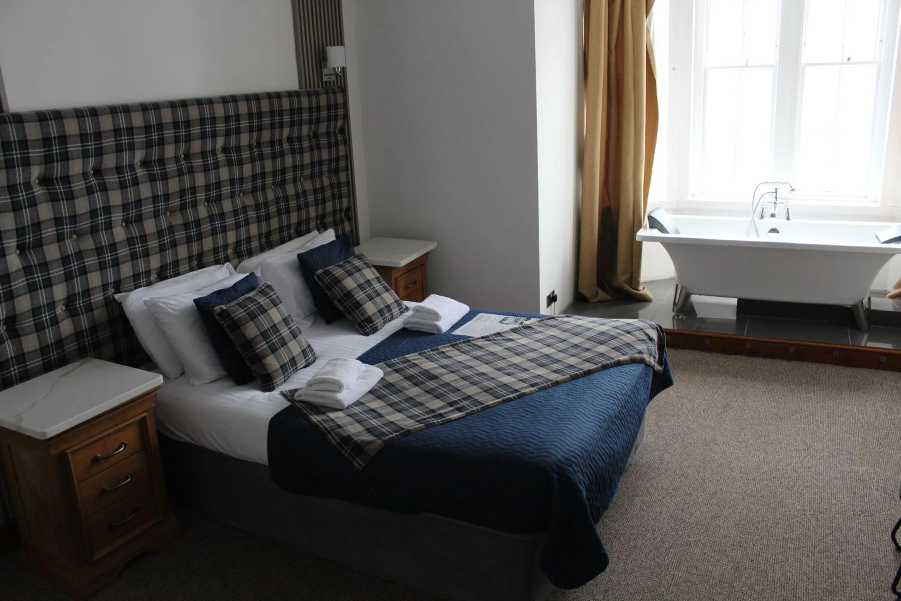 Bedroom in The Grey Gull Hotel