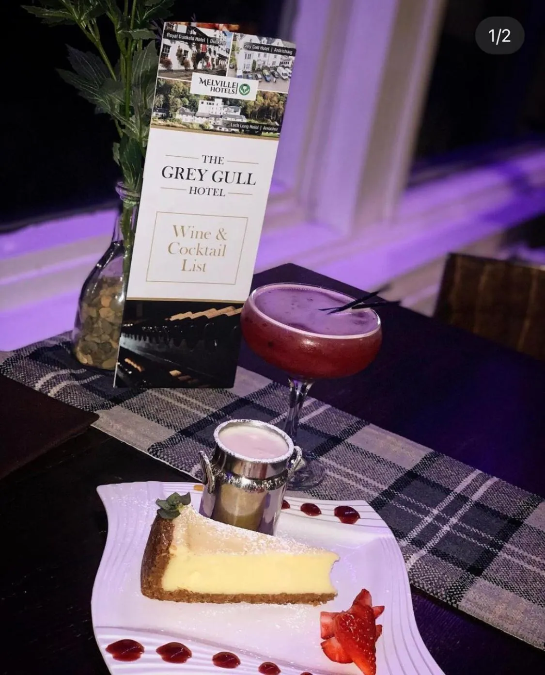 Food in The Grey Gull Hotel