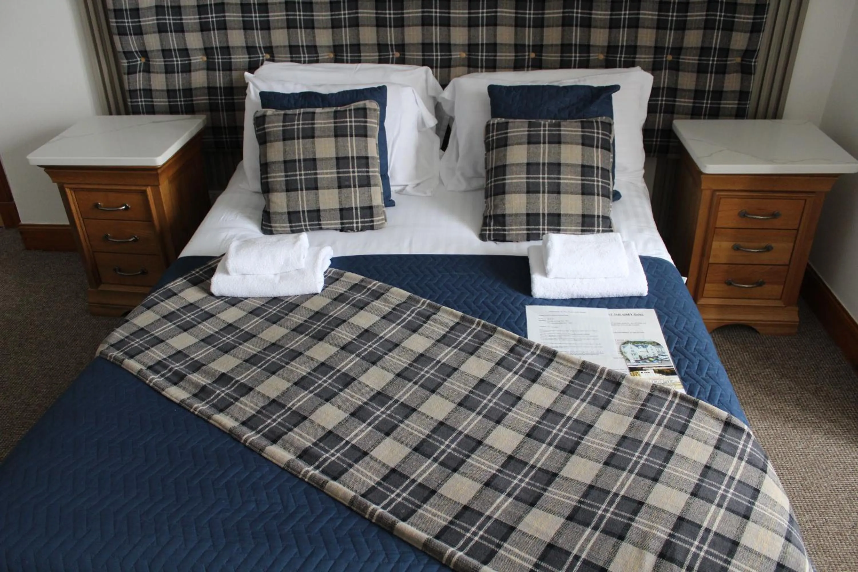 Bedroom in The Grey Gull Hotel