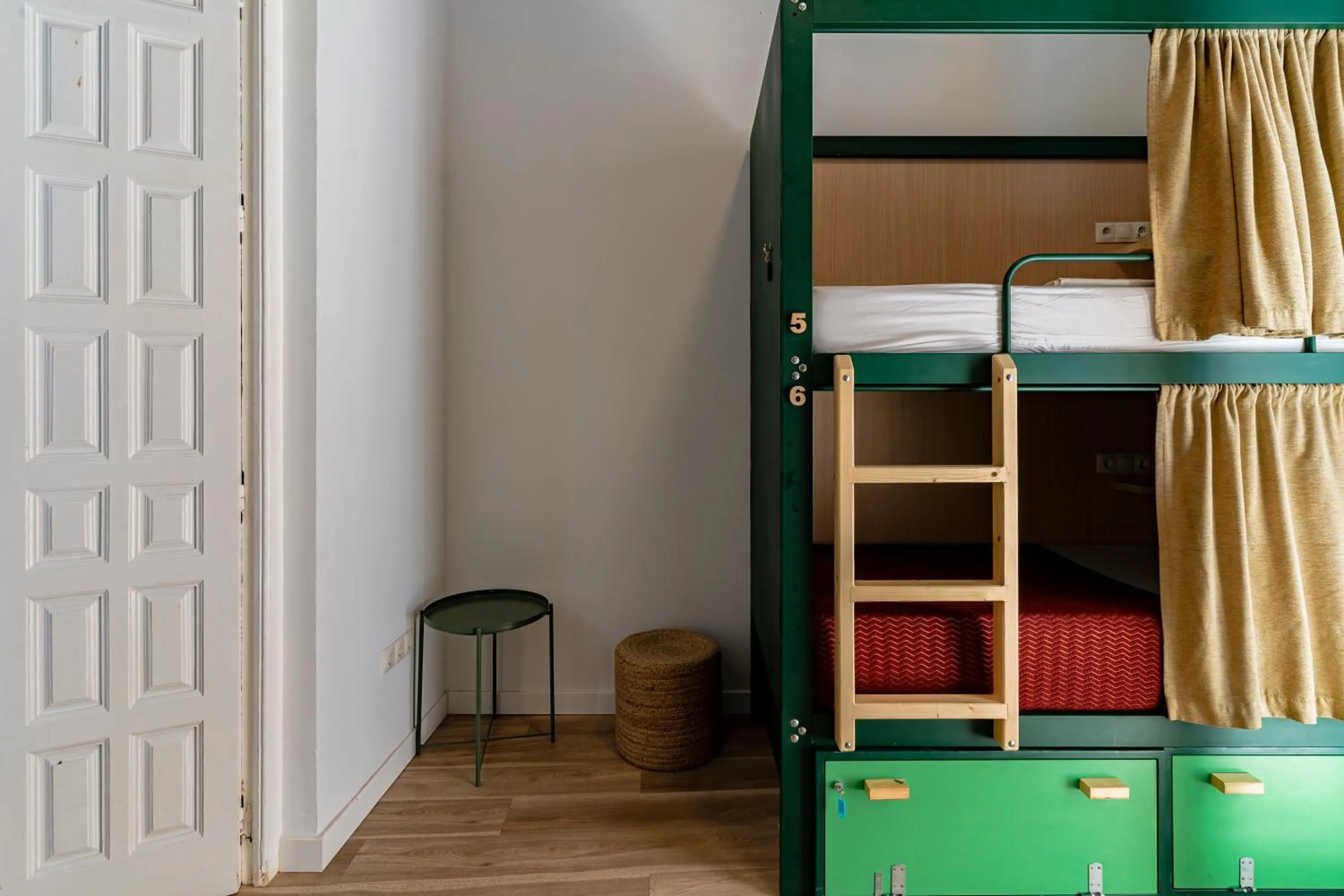 Bed in The Urban Jungle Hostel