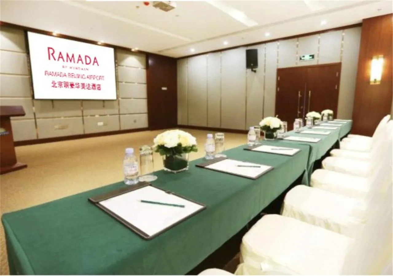 Meeting/conference room in Ramada by Wyndham Beijing Airport