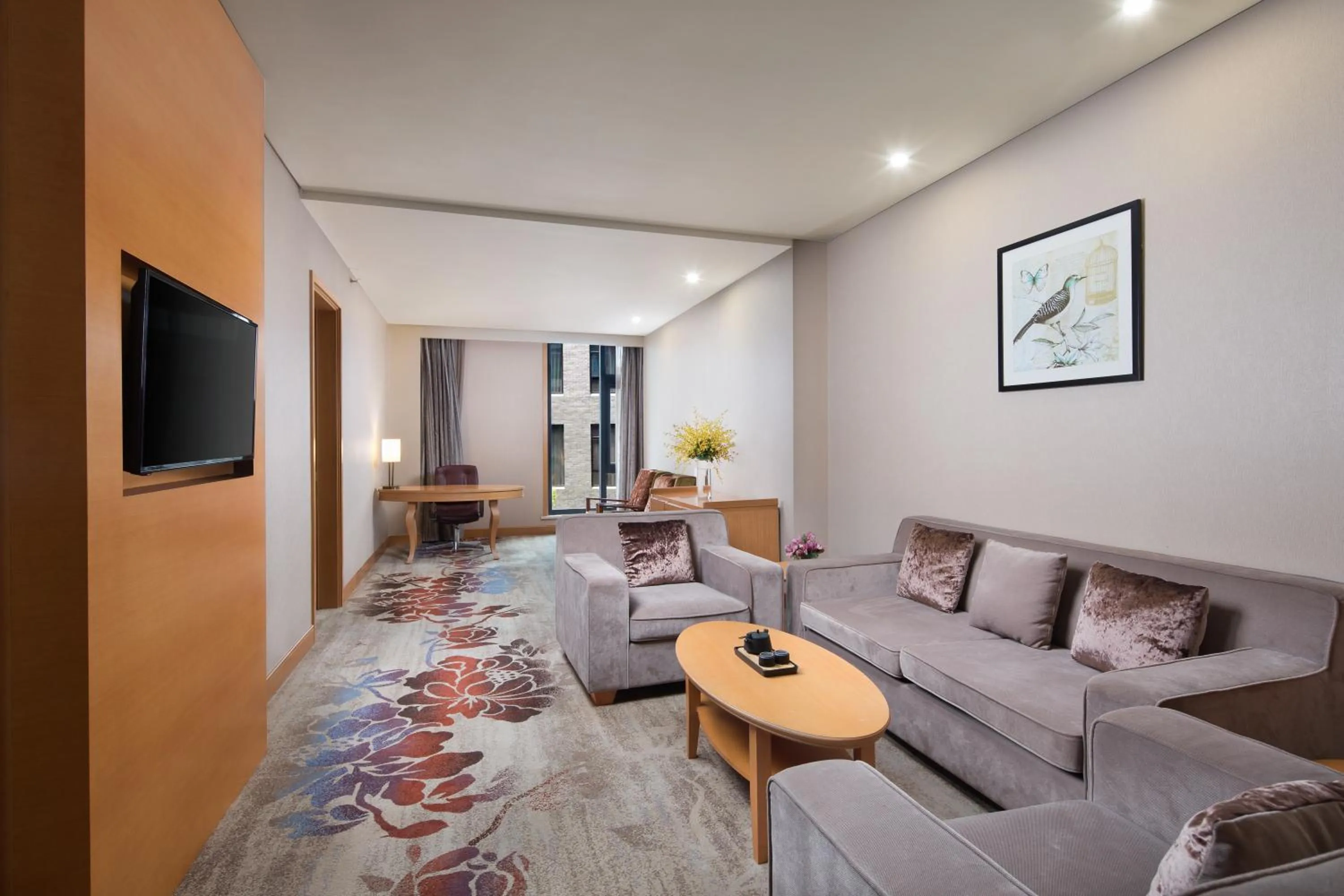 Living room in Ramada by Wyndham Beijing Airport