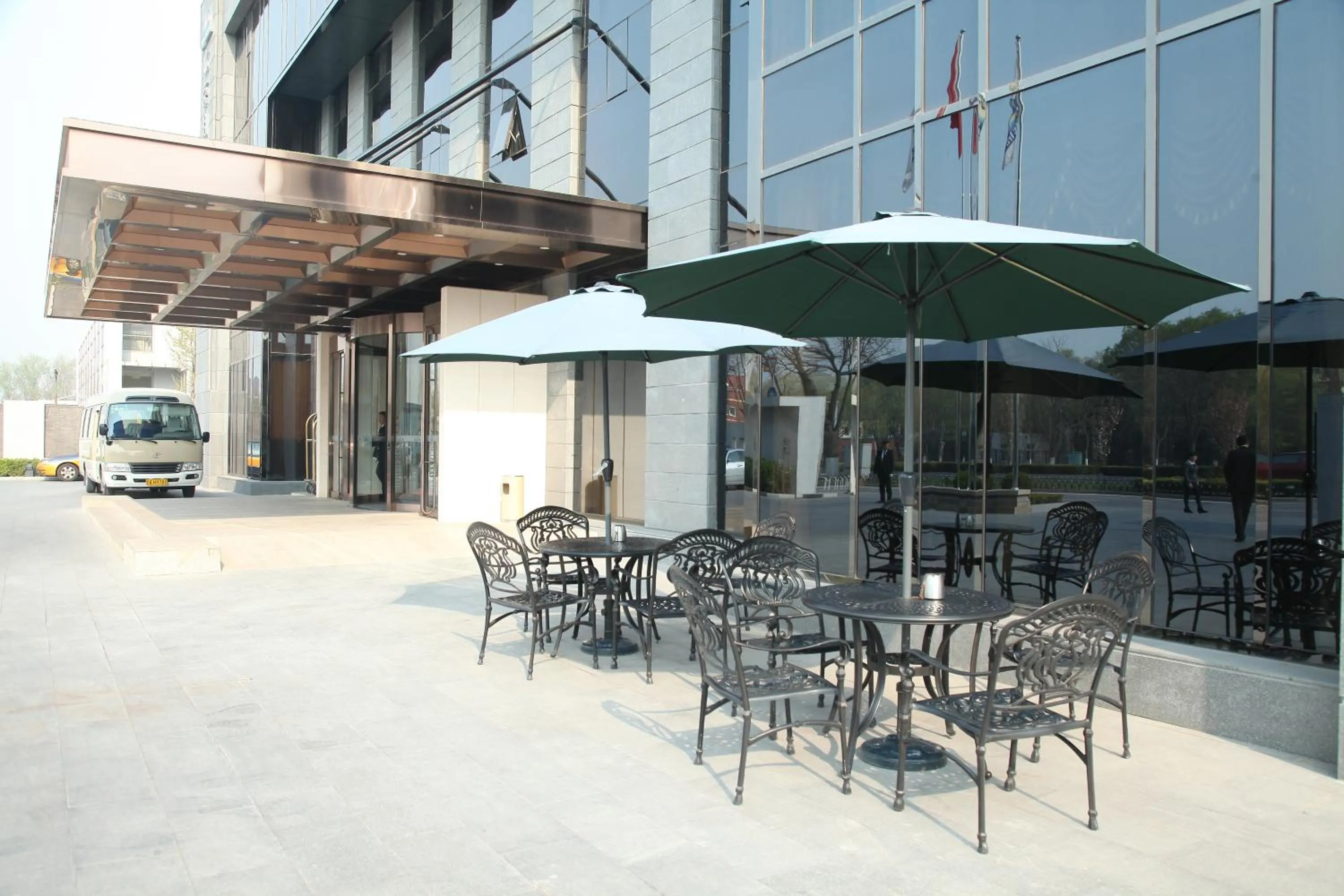 Patio in Ramada by Wyndham Beijing Airport