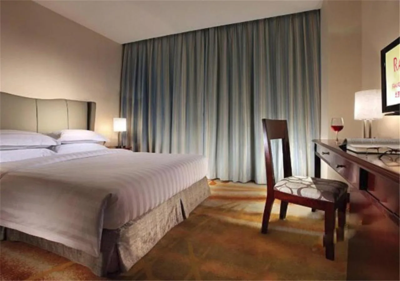 Bed in Ramada by Wyndham Beijing Airport