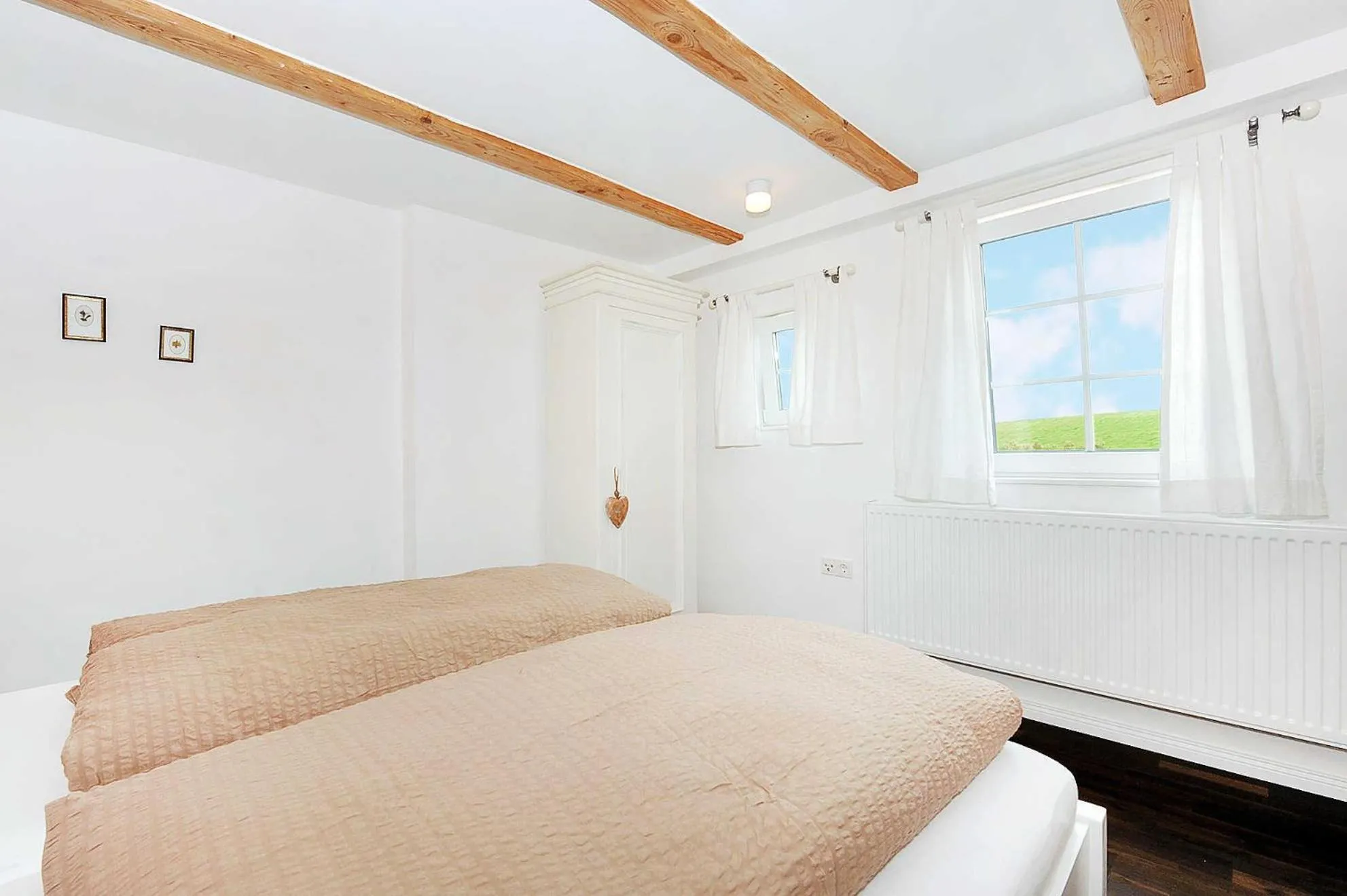 Bed in Landhaus Meer