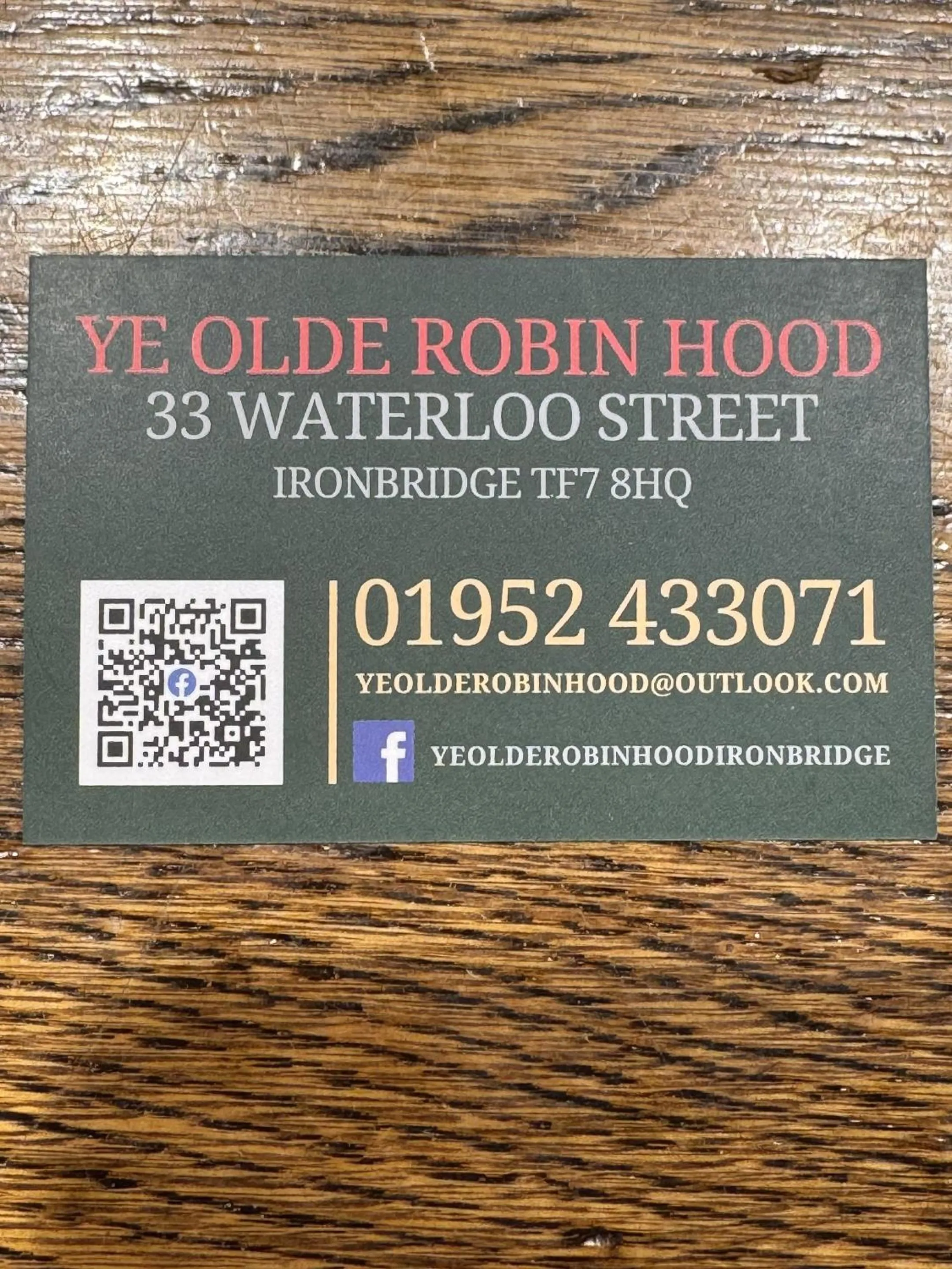 Property logo or sign in Ye Olde Robin Hood Inn