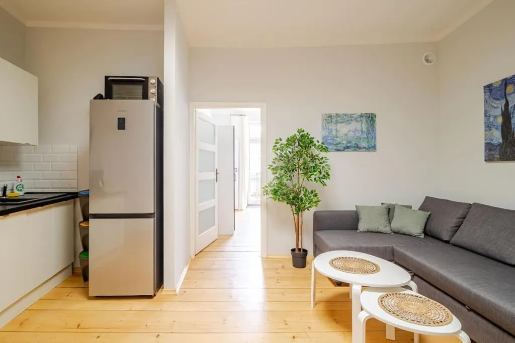 Kitchen or kitchenette in Florianska Gate Luxury Apartments