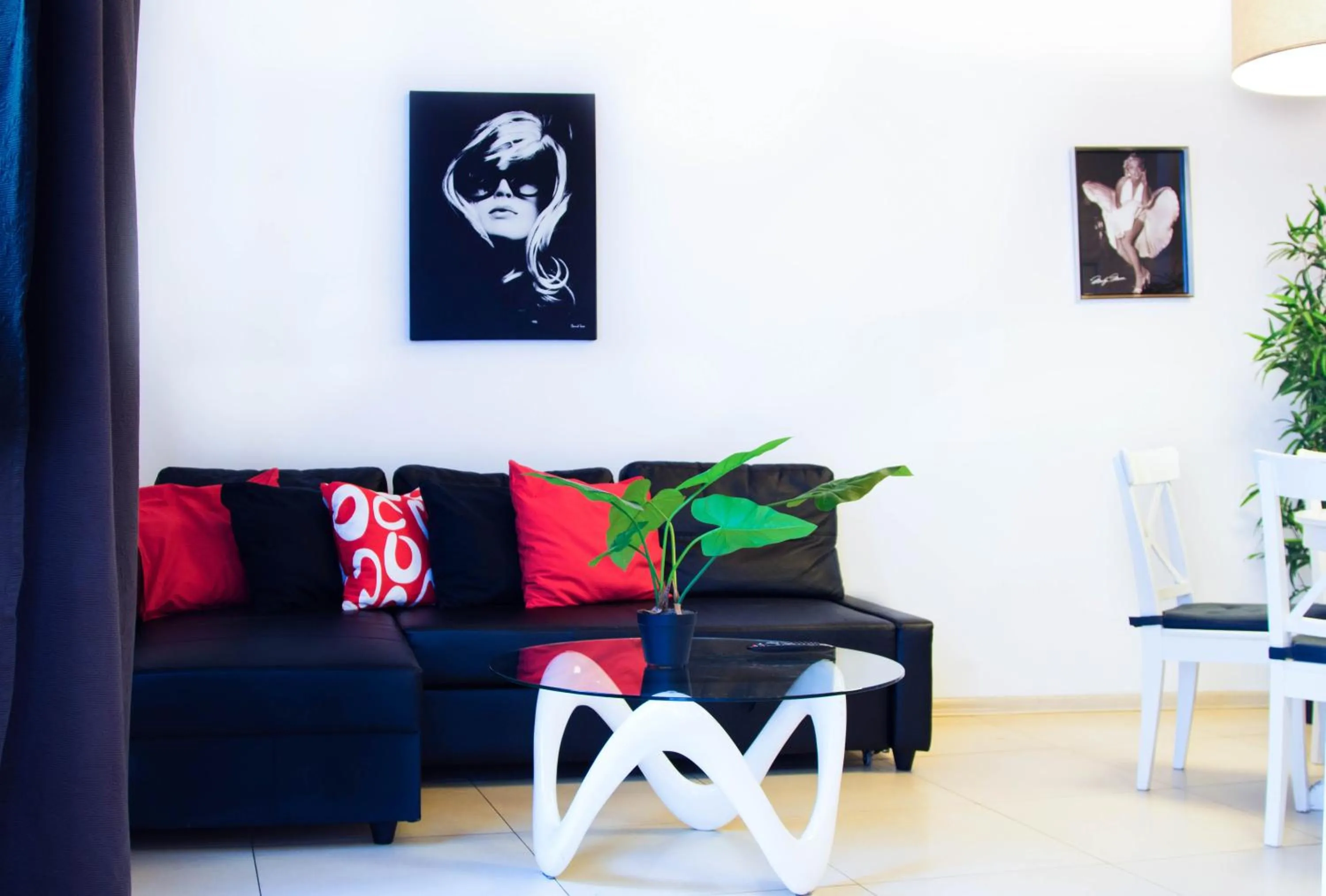 Living room in Florianska Gate Luxury Apartments