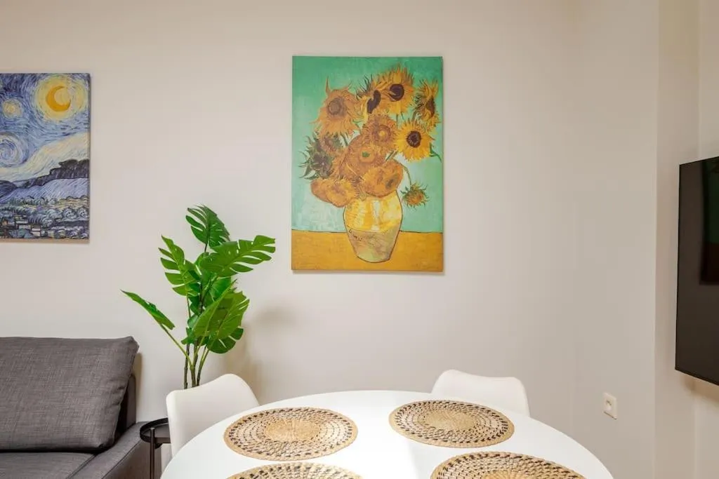 Seating area in Florianska Gate Luxury Apartments