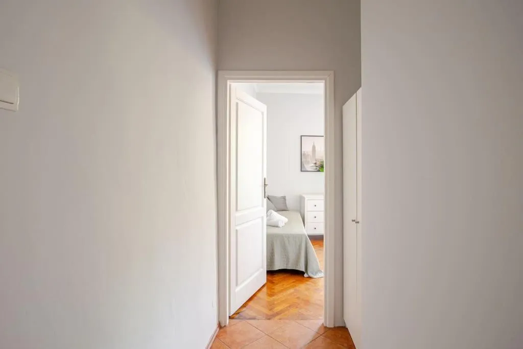 Bed in Florianska Gate Luxury Apartments