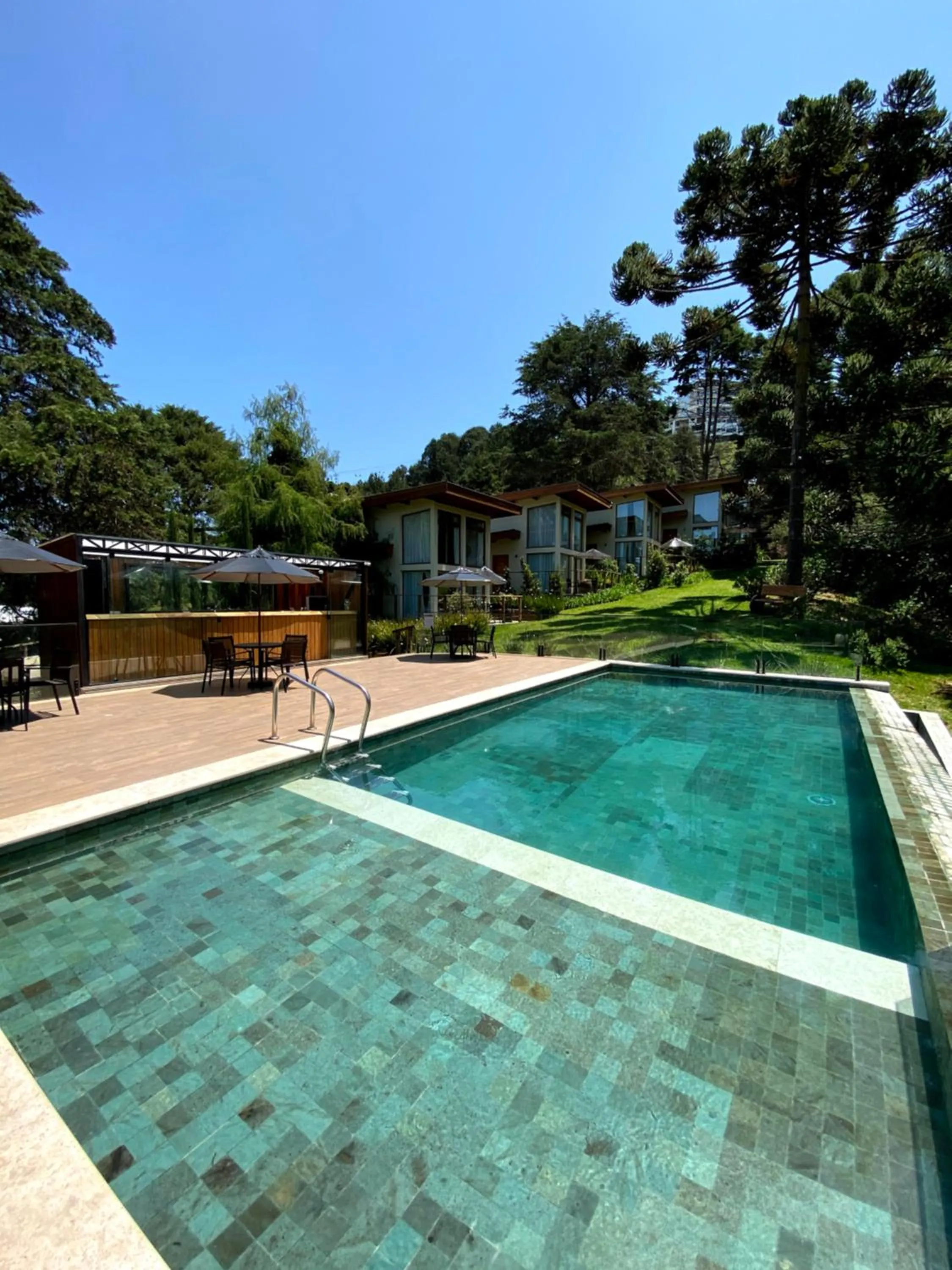 Pool view in Hotel Boutique QUEBRA-NOZ