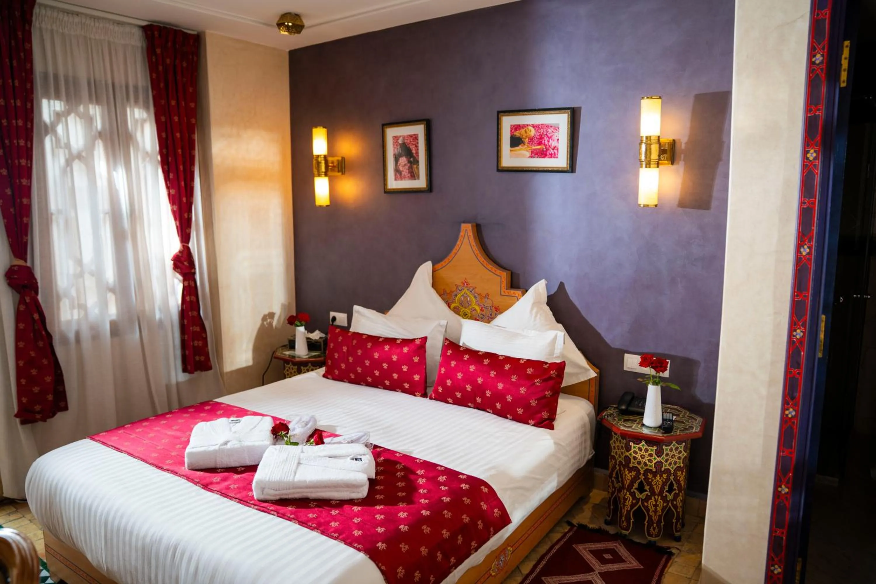 Bed in Palais Zahia Hotel & Spa