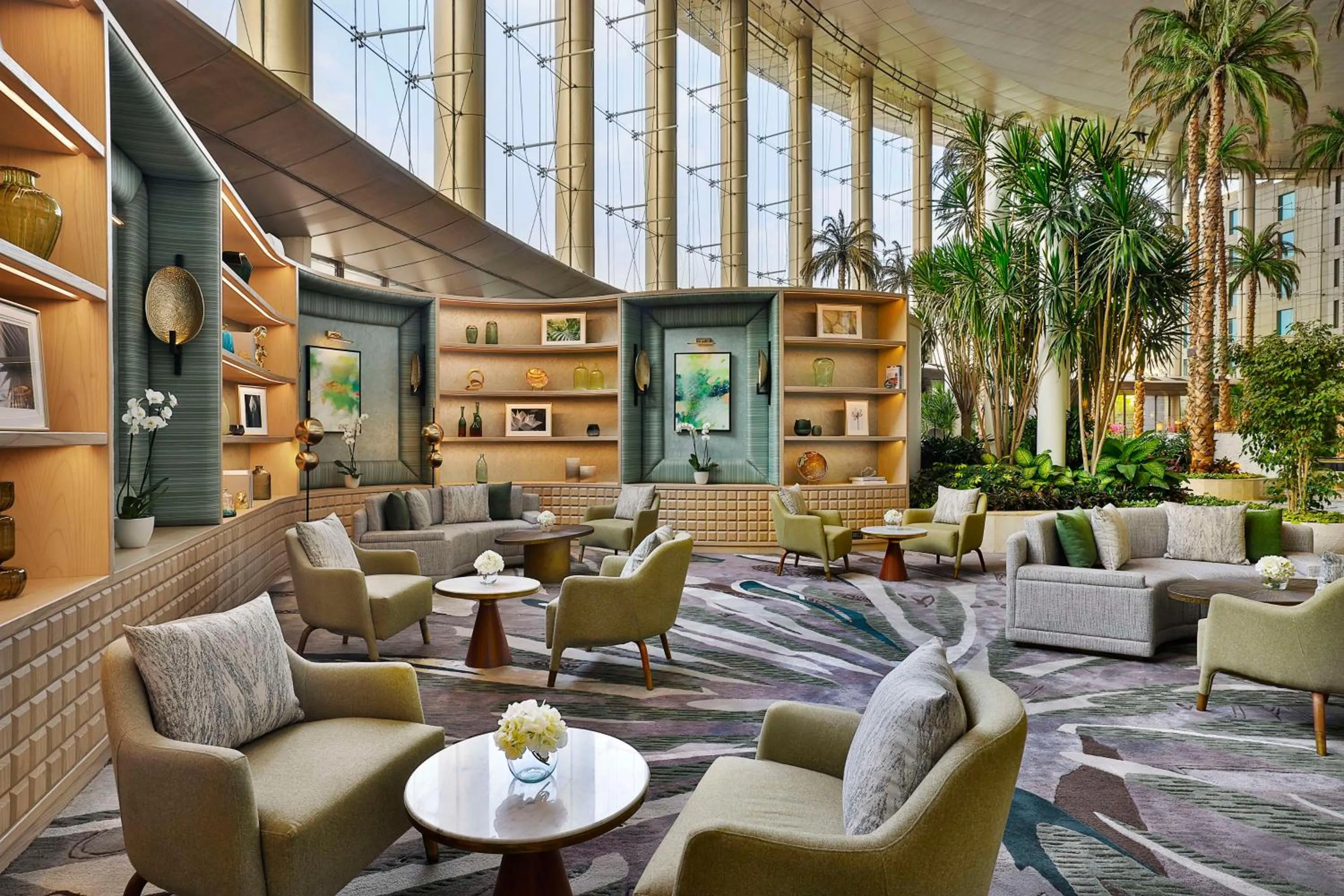 Lobby or reception in Waldorf Astoria Cairo Heliopolis
