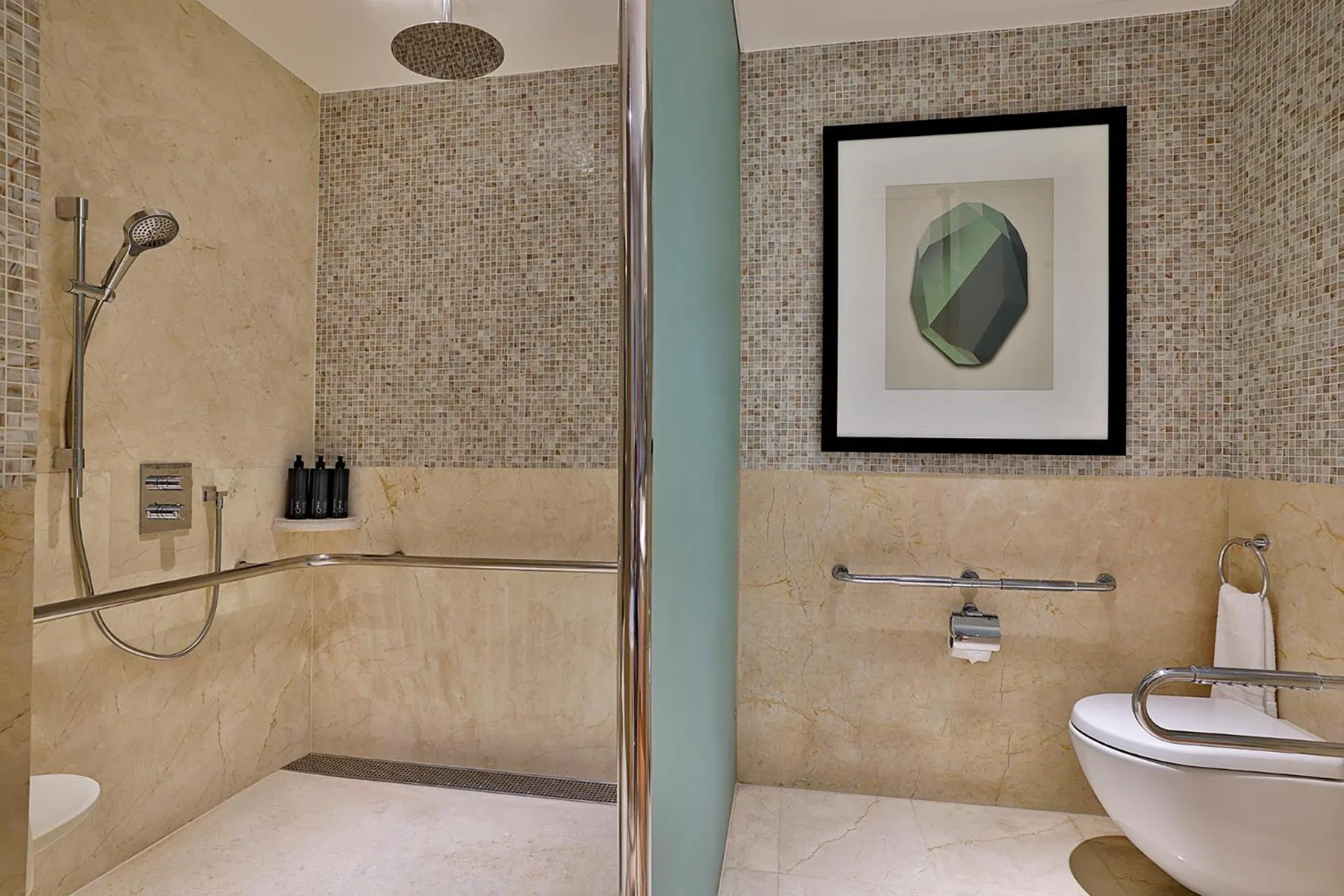 Toilet in Waldorf Astoria Cairo Heliopolis