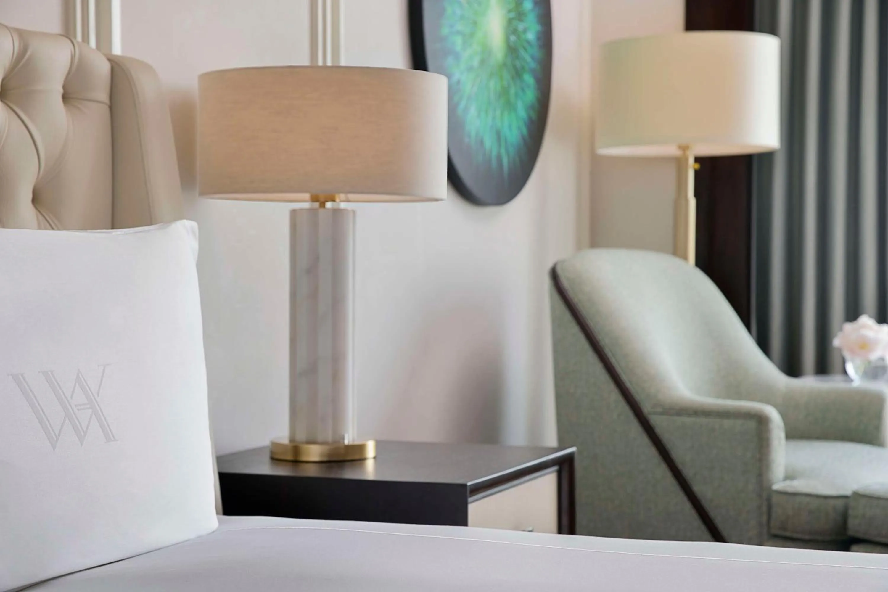 Bed in Waldorf Astoria Cairo Heliopolis