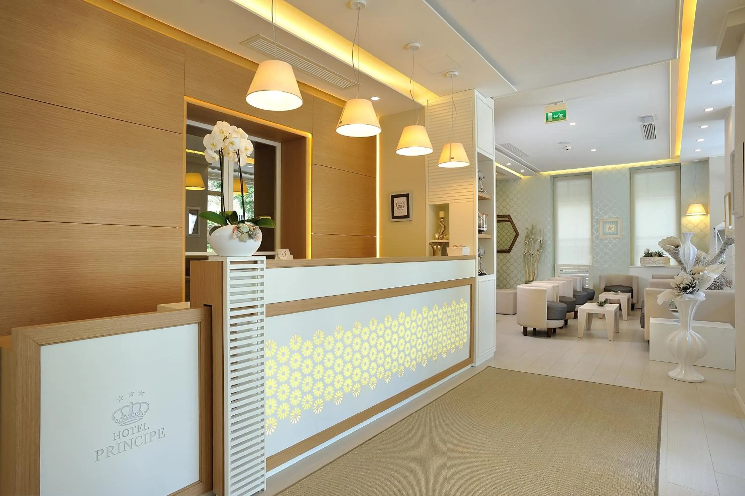 Lobby or reception in Hotel Principe