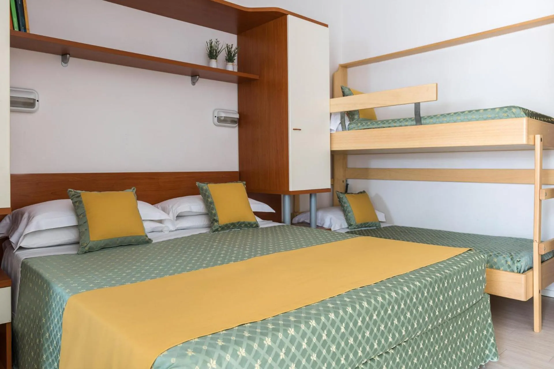 Bed in Hotel Principe