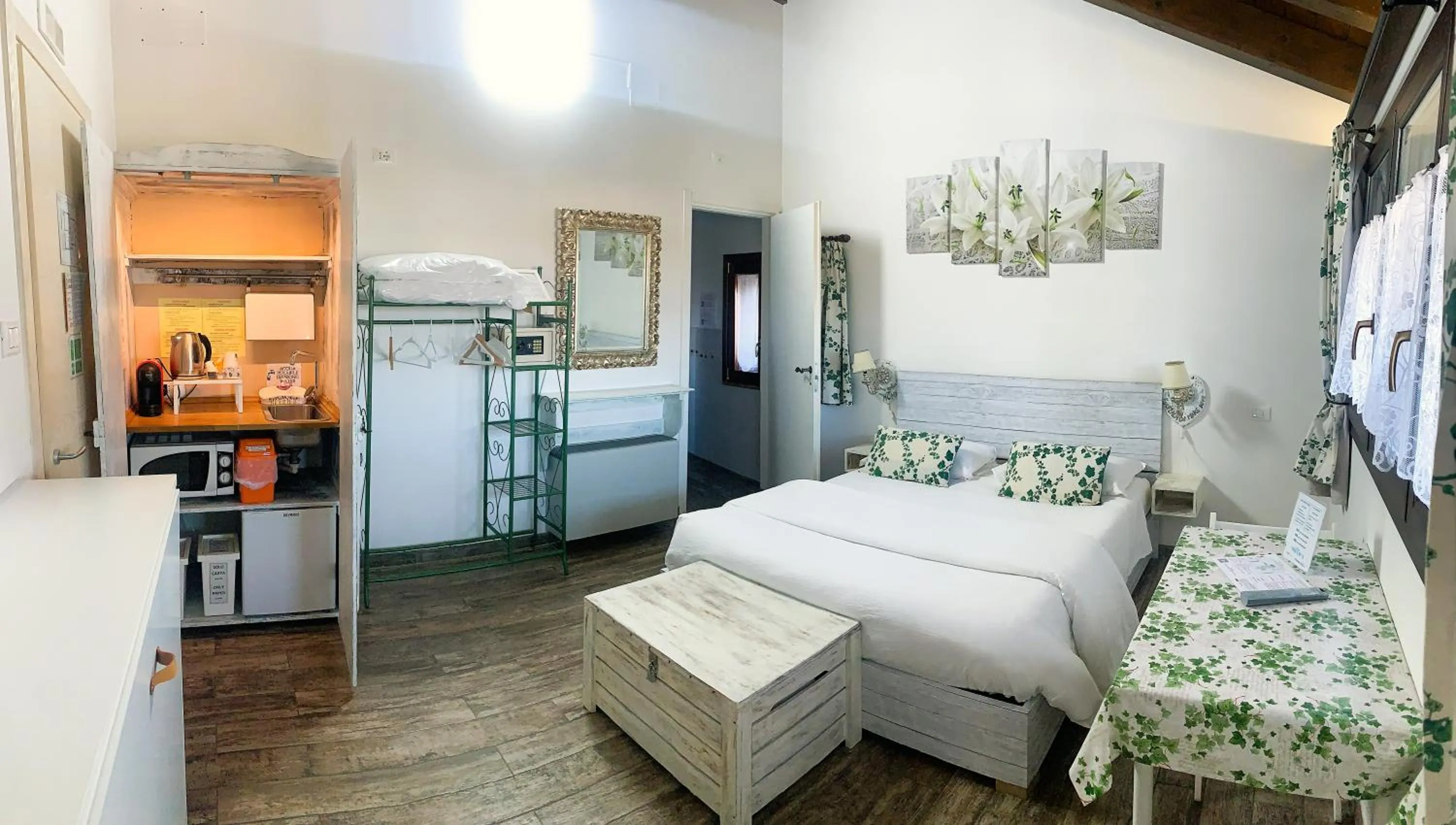 Bed in Villa ai Tigli Venice Airport Rooms Keyless&Self Check in