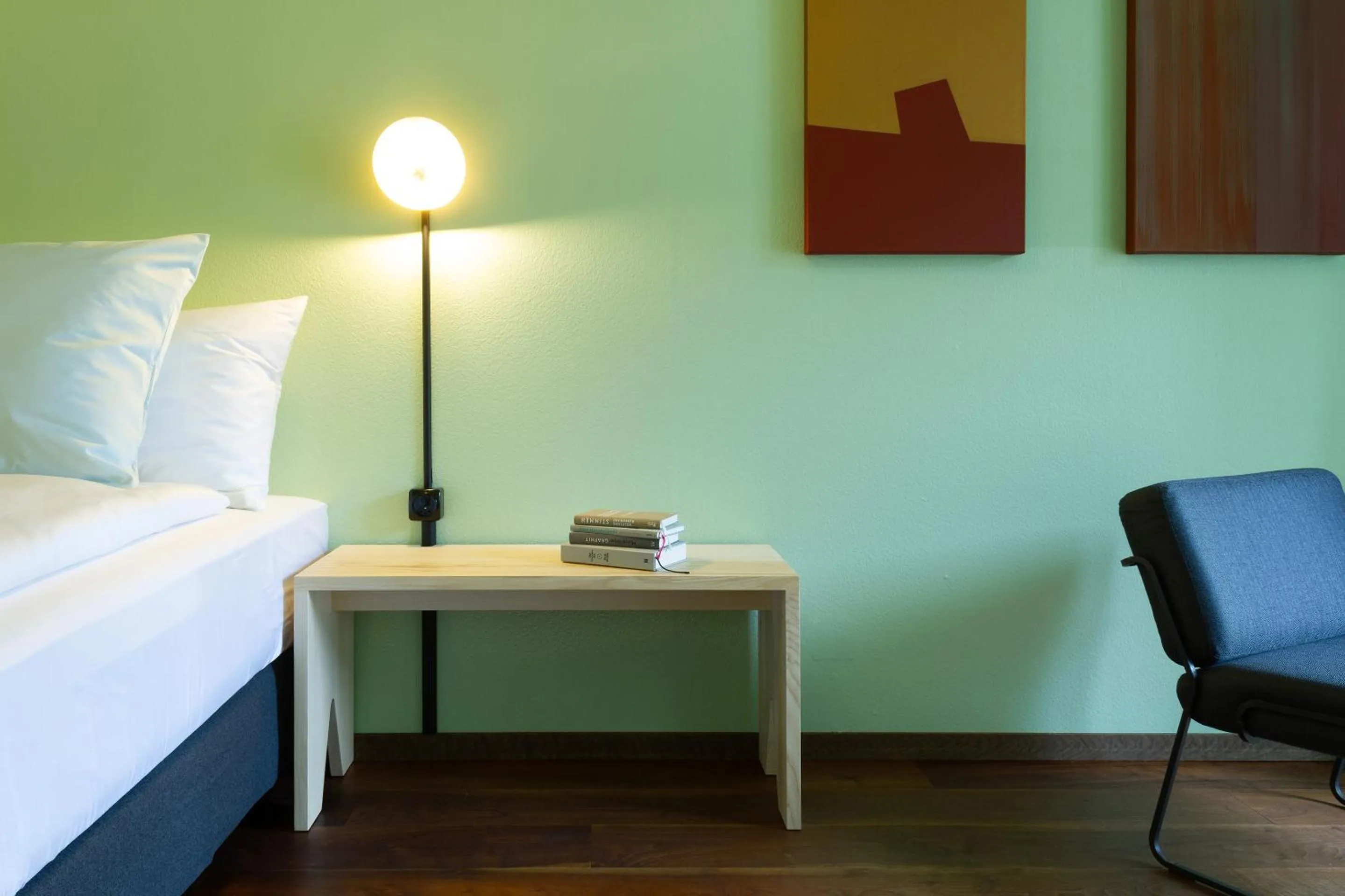 Bedroom, Bed in Hotel Schlüssel