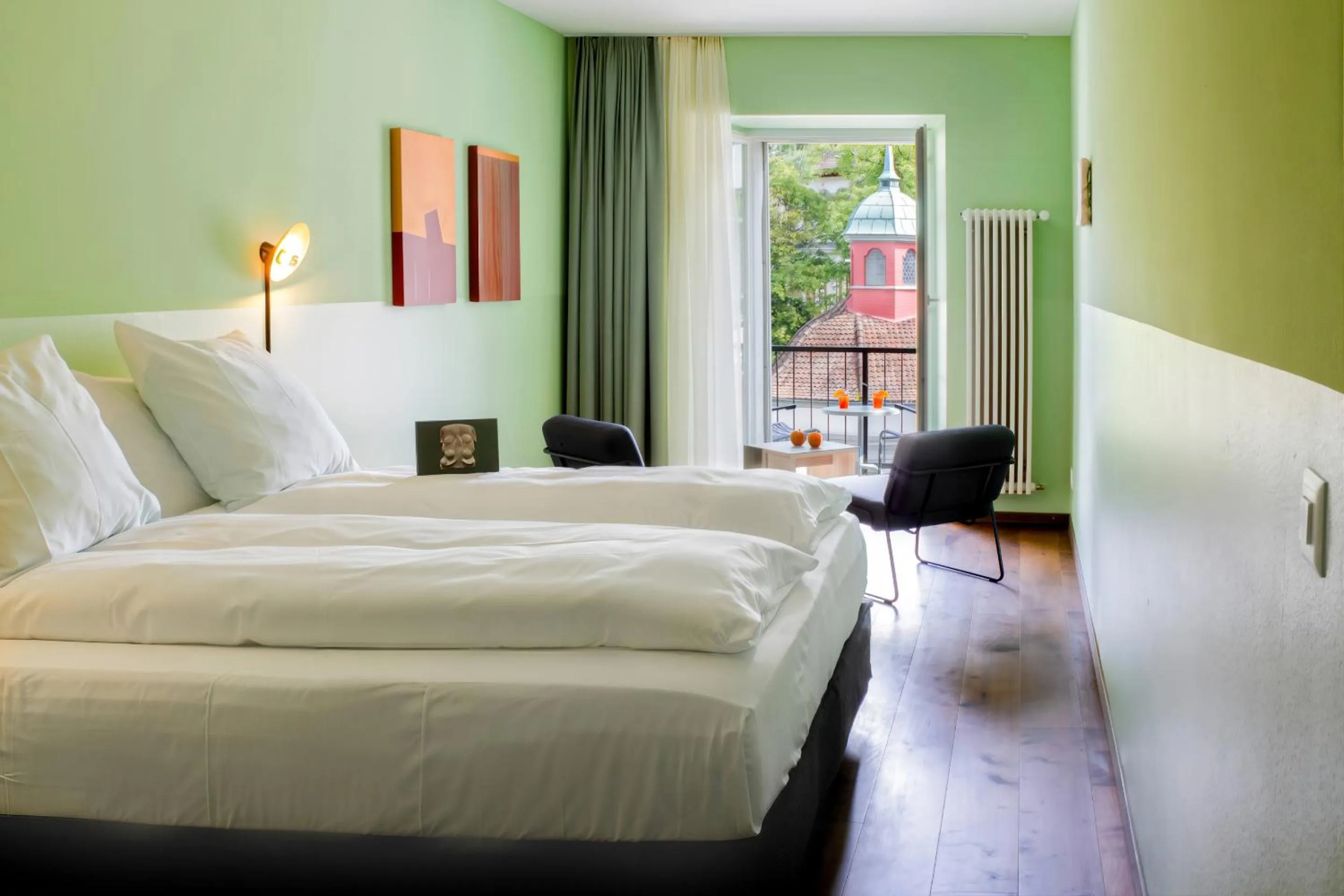 Photo of the whole room, Bed in Hotel Schlüssel