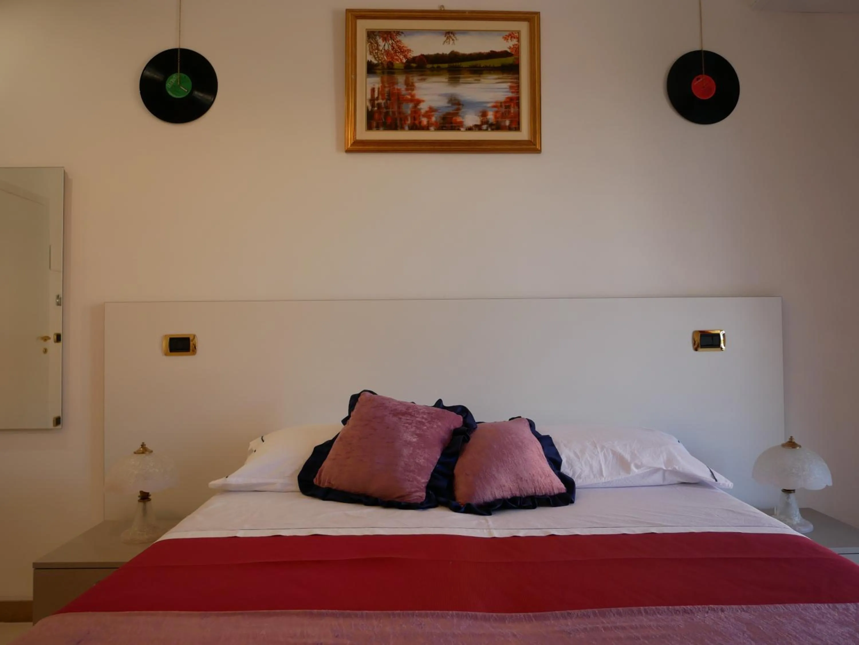 Bed in Donna Nicla B&B