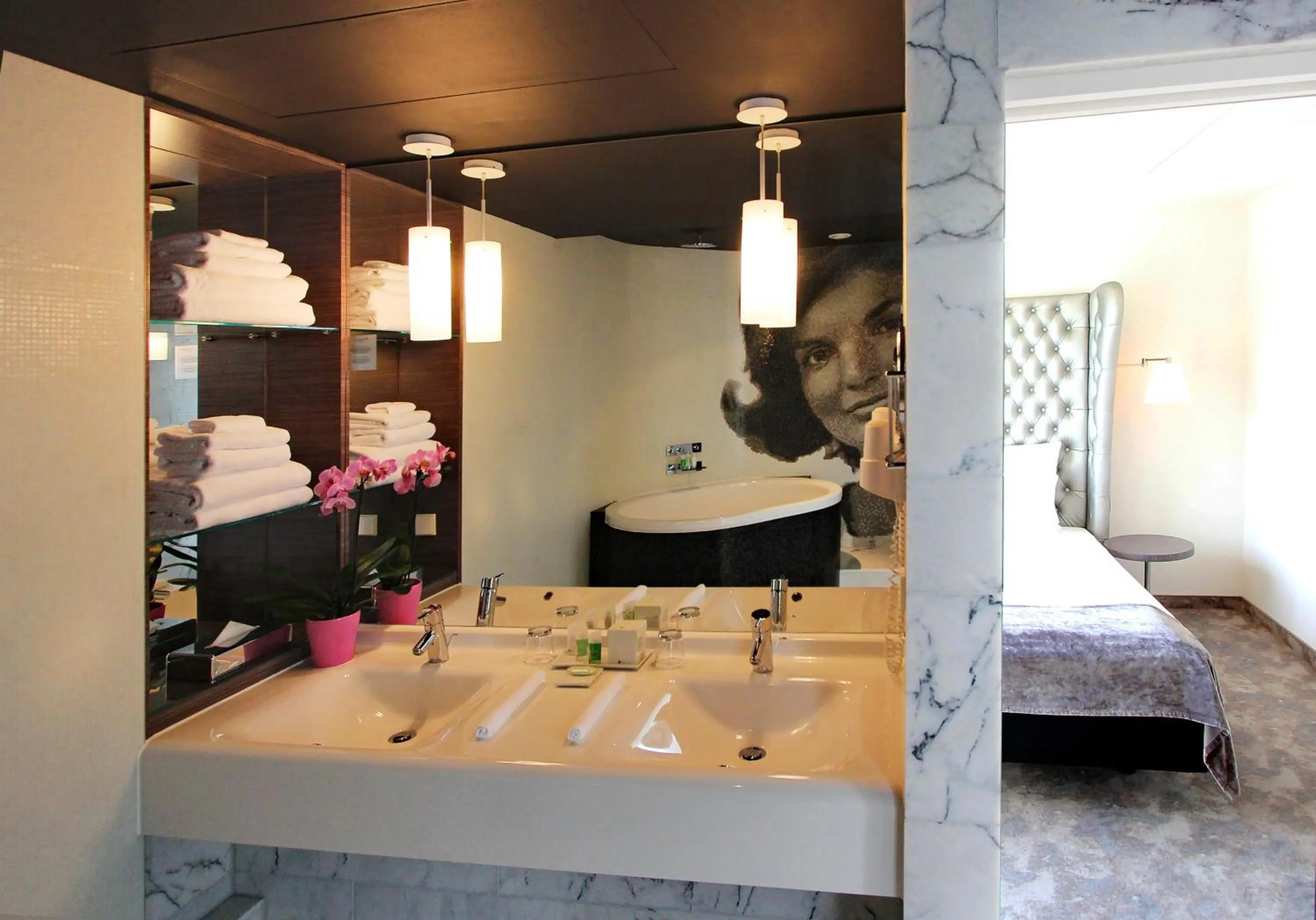 Toilet, Bed in ARCOTEL John F Berlin