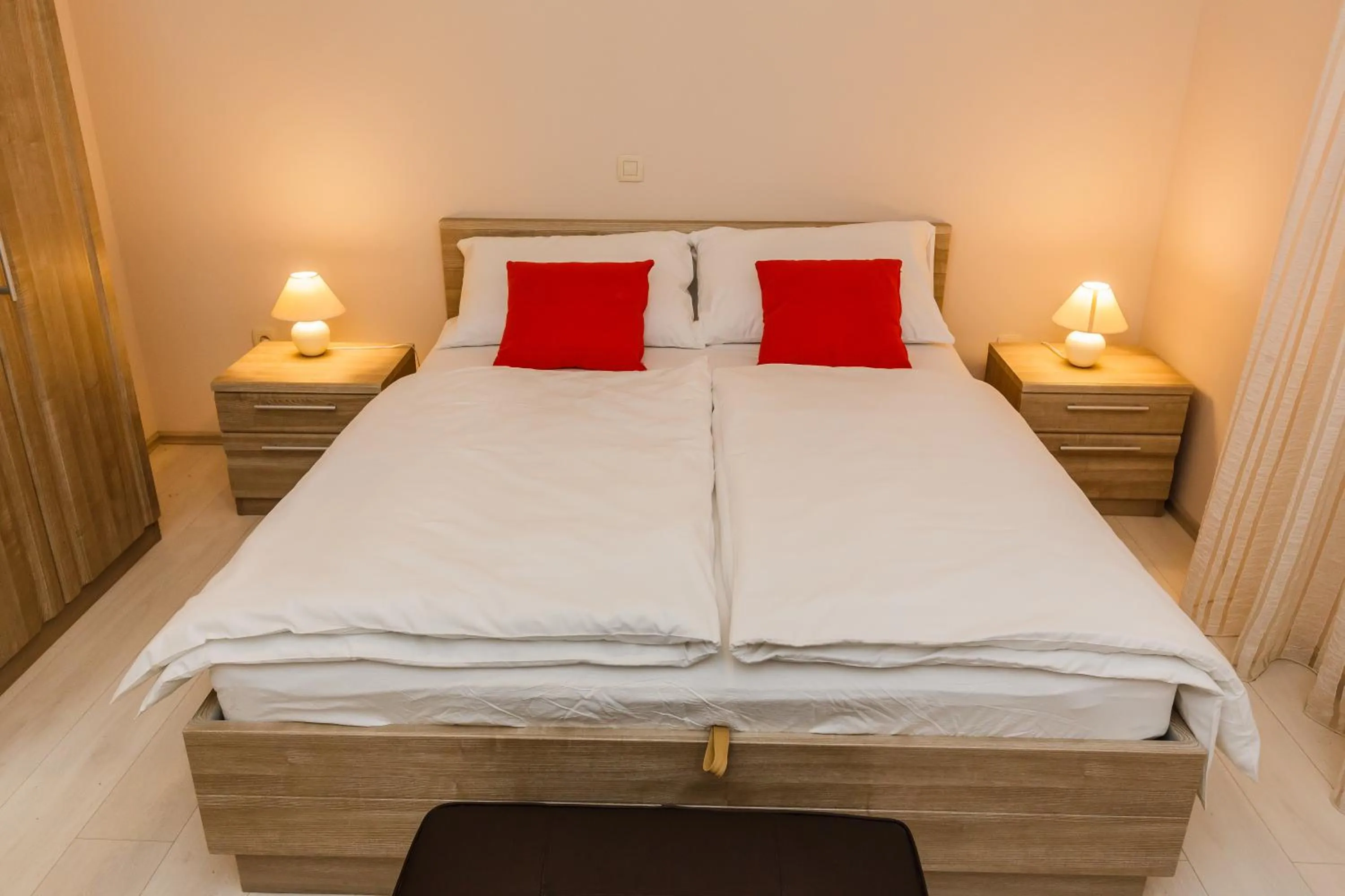 Bedroom, Bed in Villa Tea