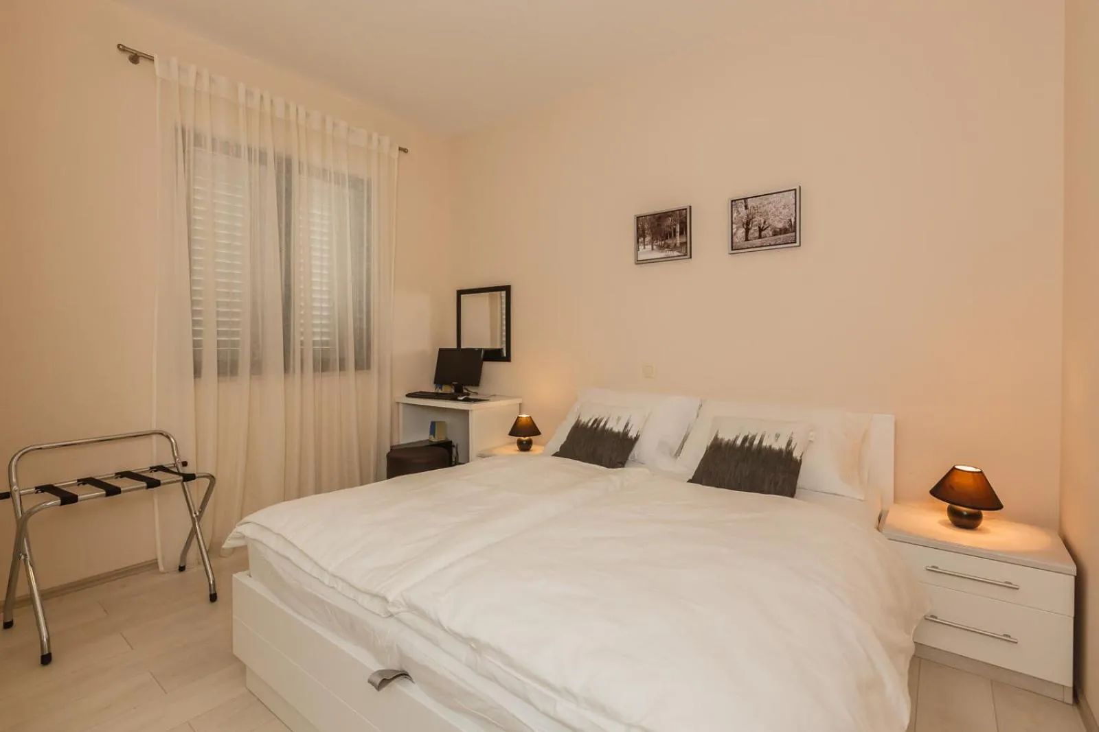 Bedroom, Bed in Villa Tea