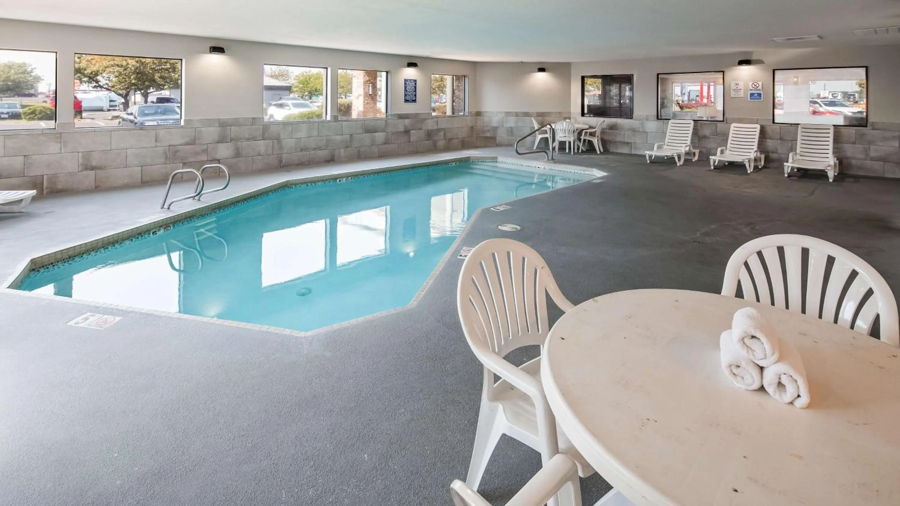 Pool view in Baymont by Wyndham Moses Lake