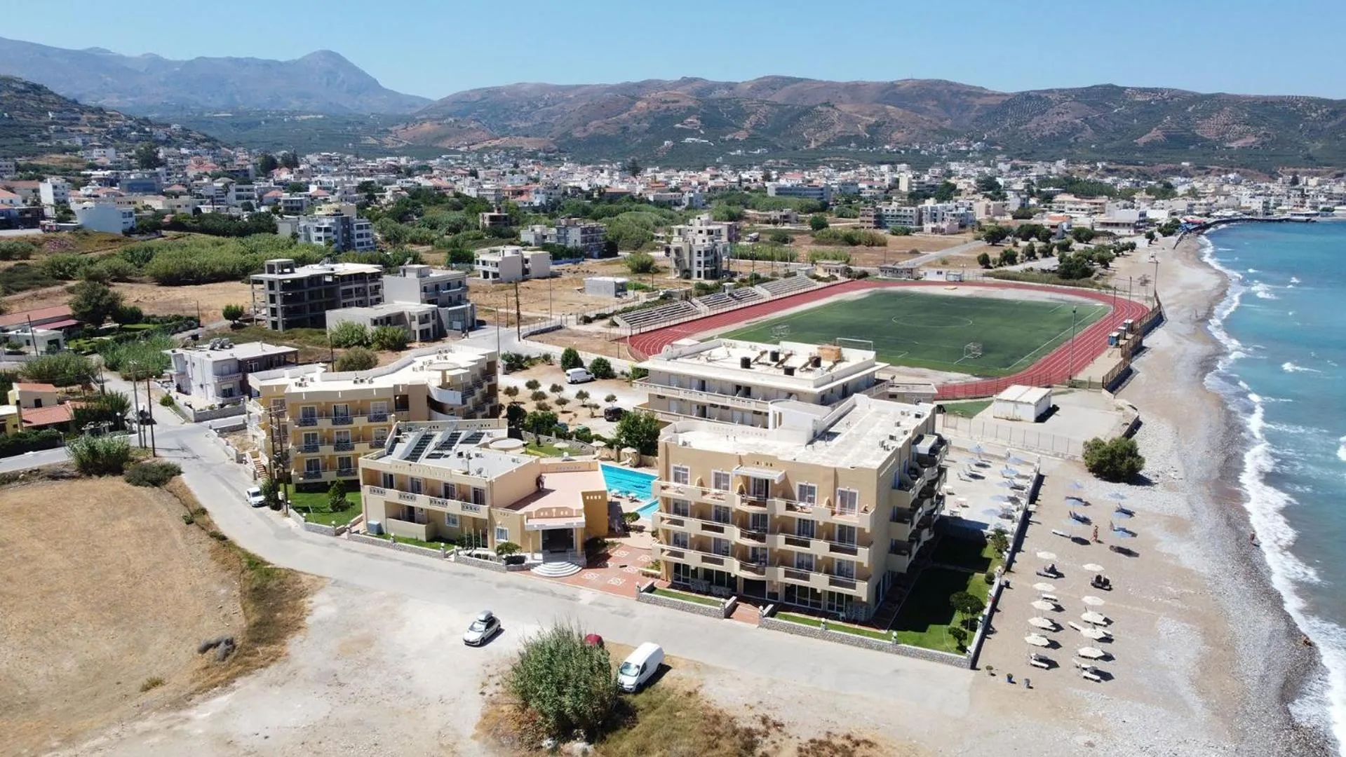 Bird's eye view in Sunny Bay Hotel