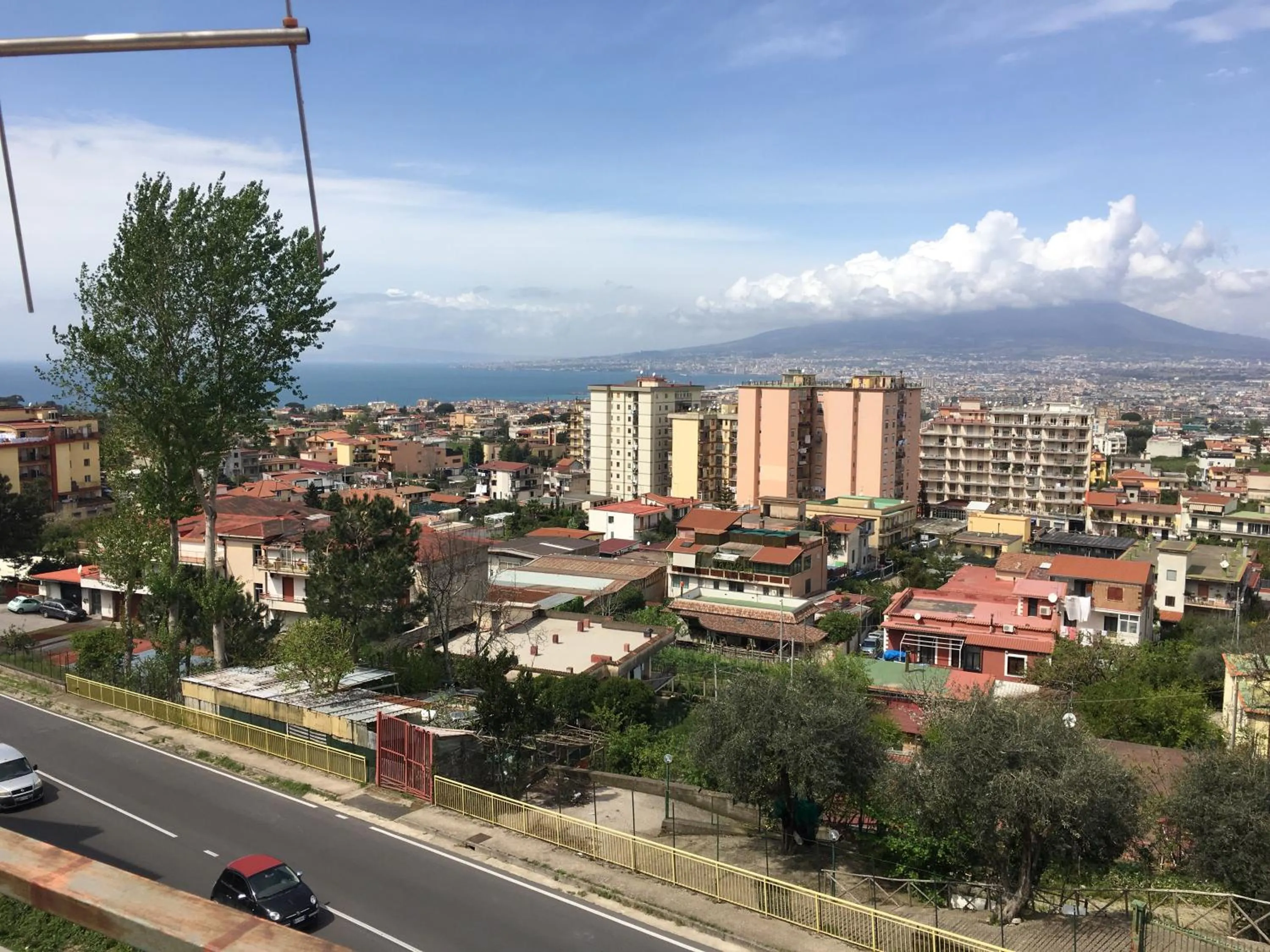 City view in villa eden